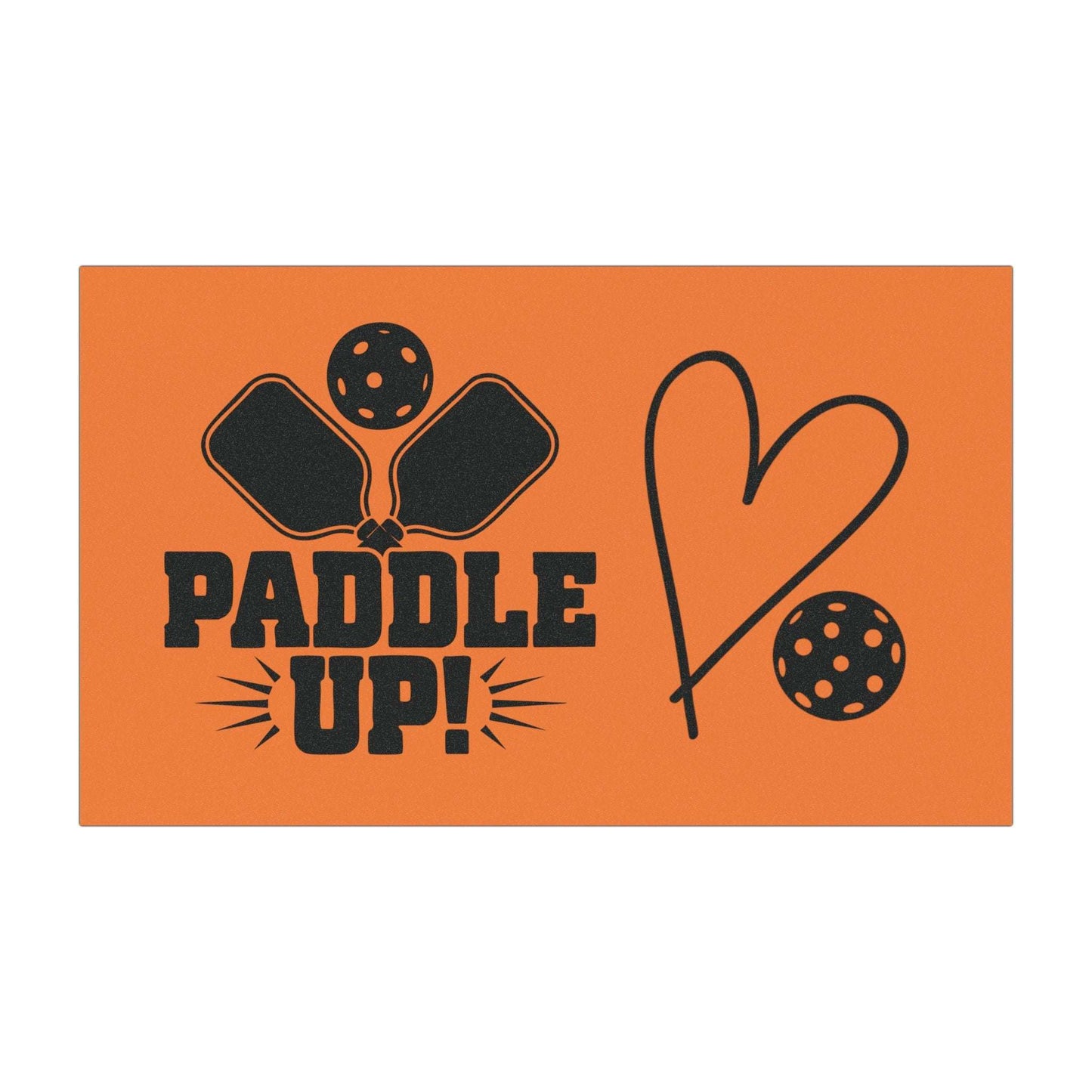 Pickleball Unique Car Magnet - Paddle Up 7.5'' × 4.5''