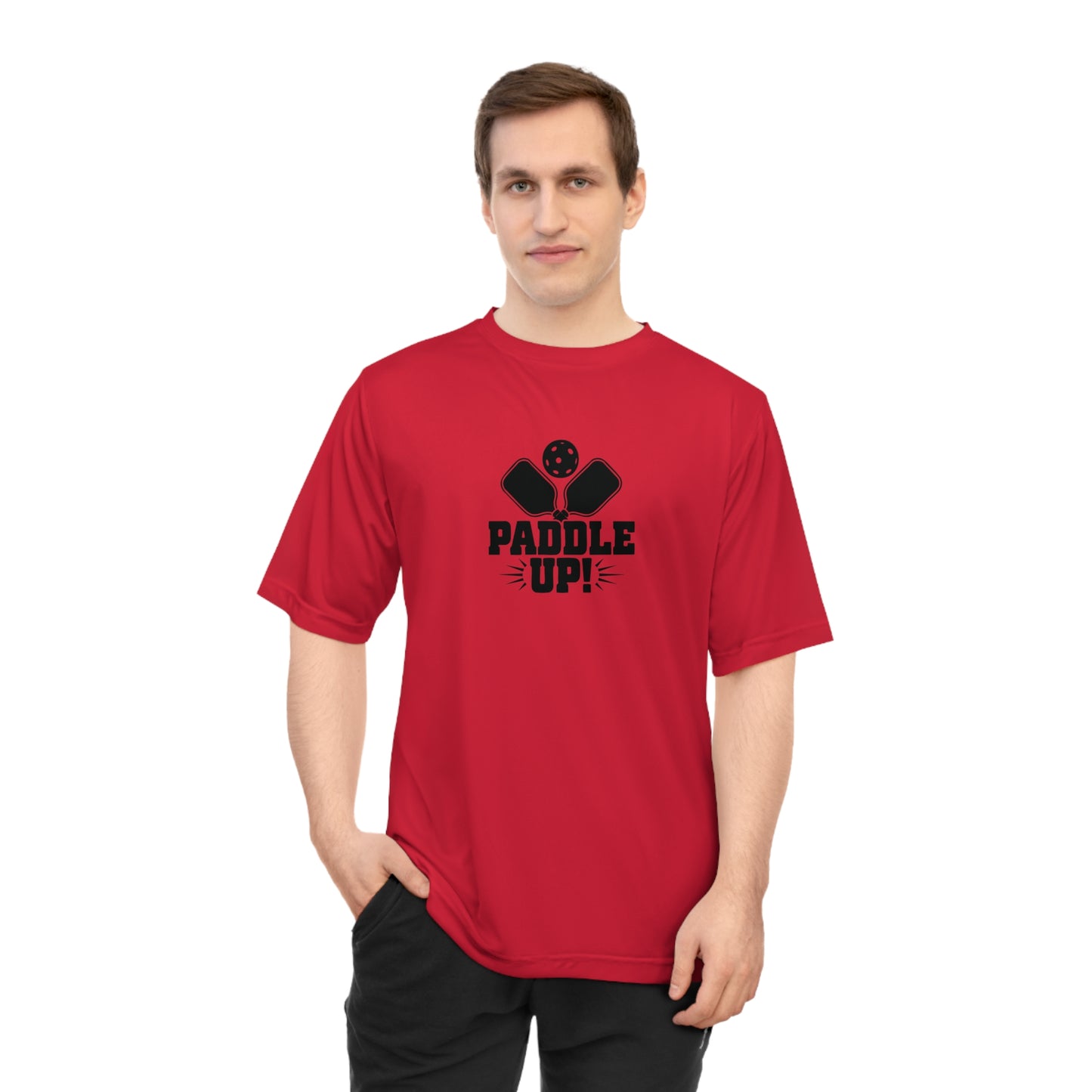 Men's Durable Pickleball T-shirt - Paddle Up