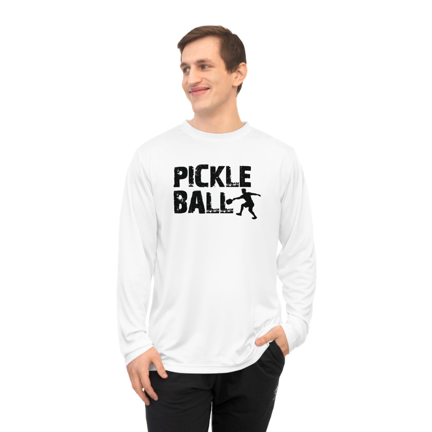 Men's Funny Pickleball Long Sleeves Top - Pickleball Player