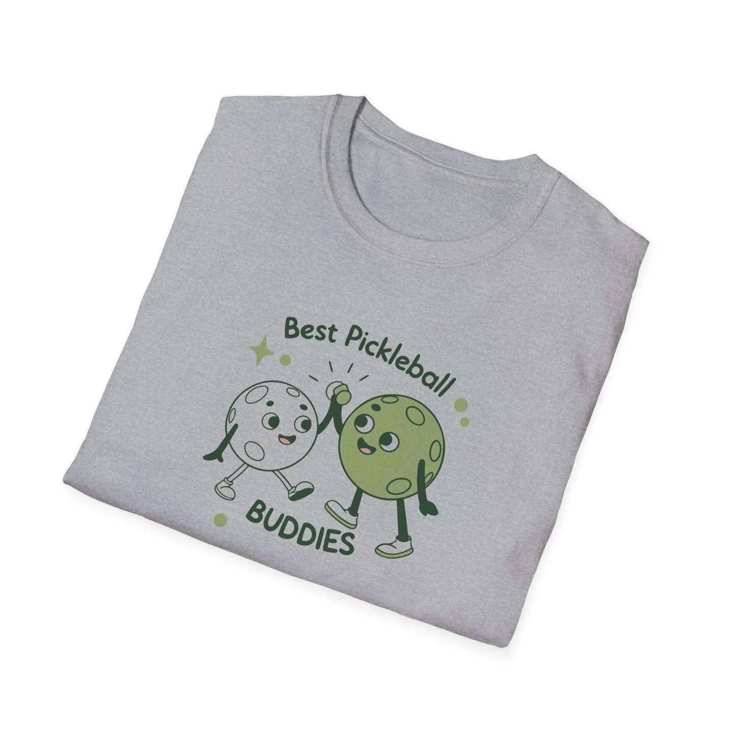 Men's Comfy Pickleball T-shirt - Best Pickleball Buddies