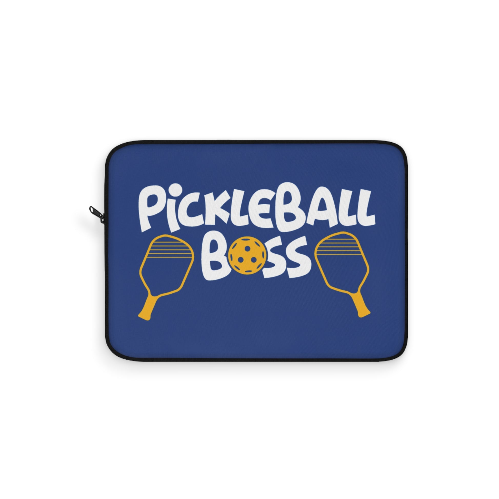 Pickleball Durable Laptop Sleeve - Pickleball Boss Blue