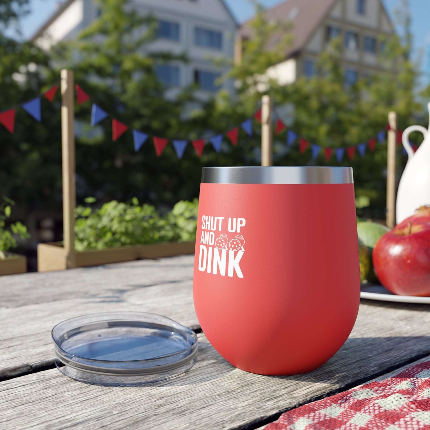 Pickleball Stylish Cup - Shut Up and Dink
