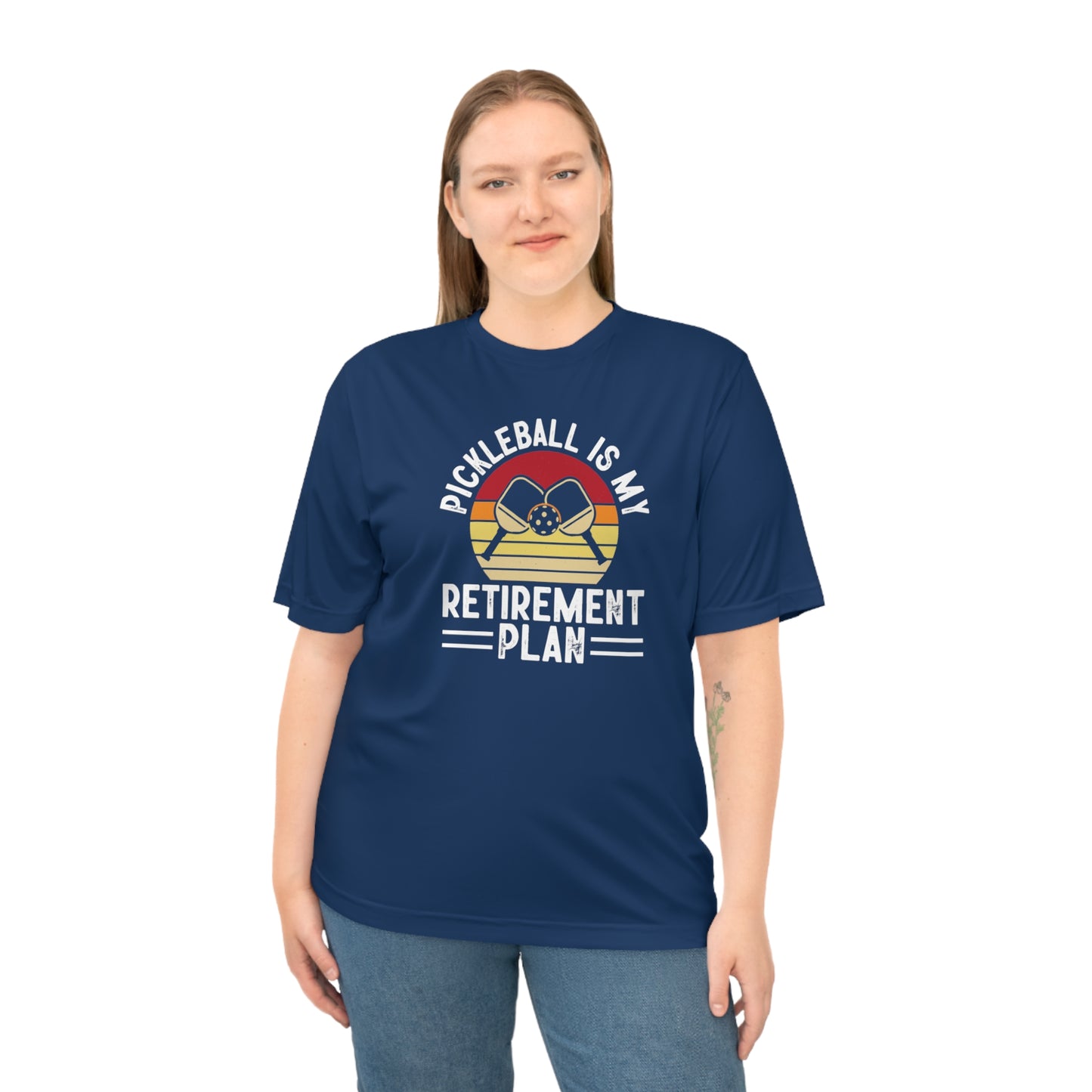 Women's Pickleball T-shirt - Pickleball Is My Retirement Plan