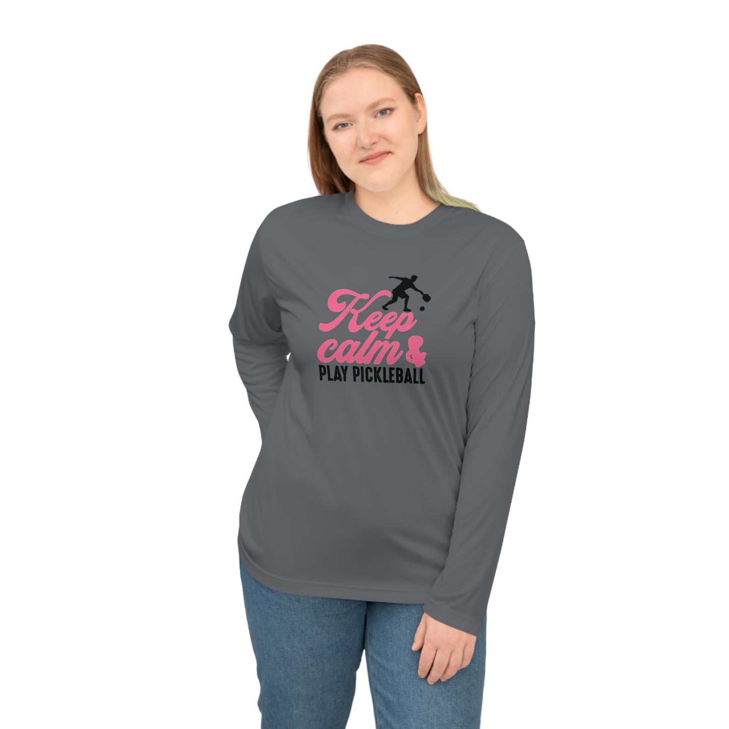 Women's Pickleball Long Sleeves top - Keep Calm & Play Pickleball