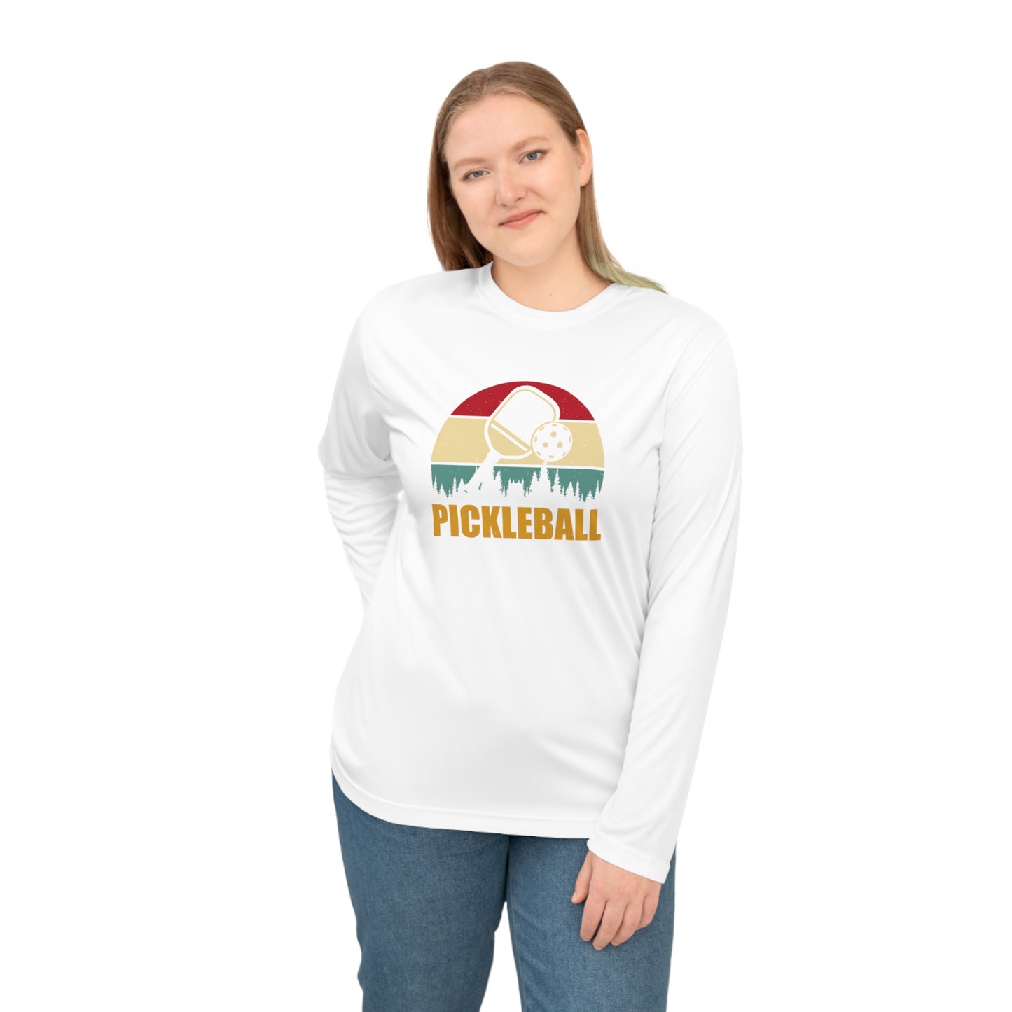 Women's Cool Pickleball Long Sleeves top - Pickleball Retro
