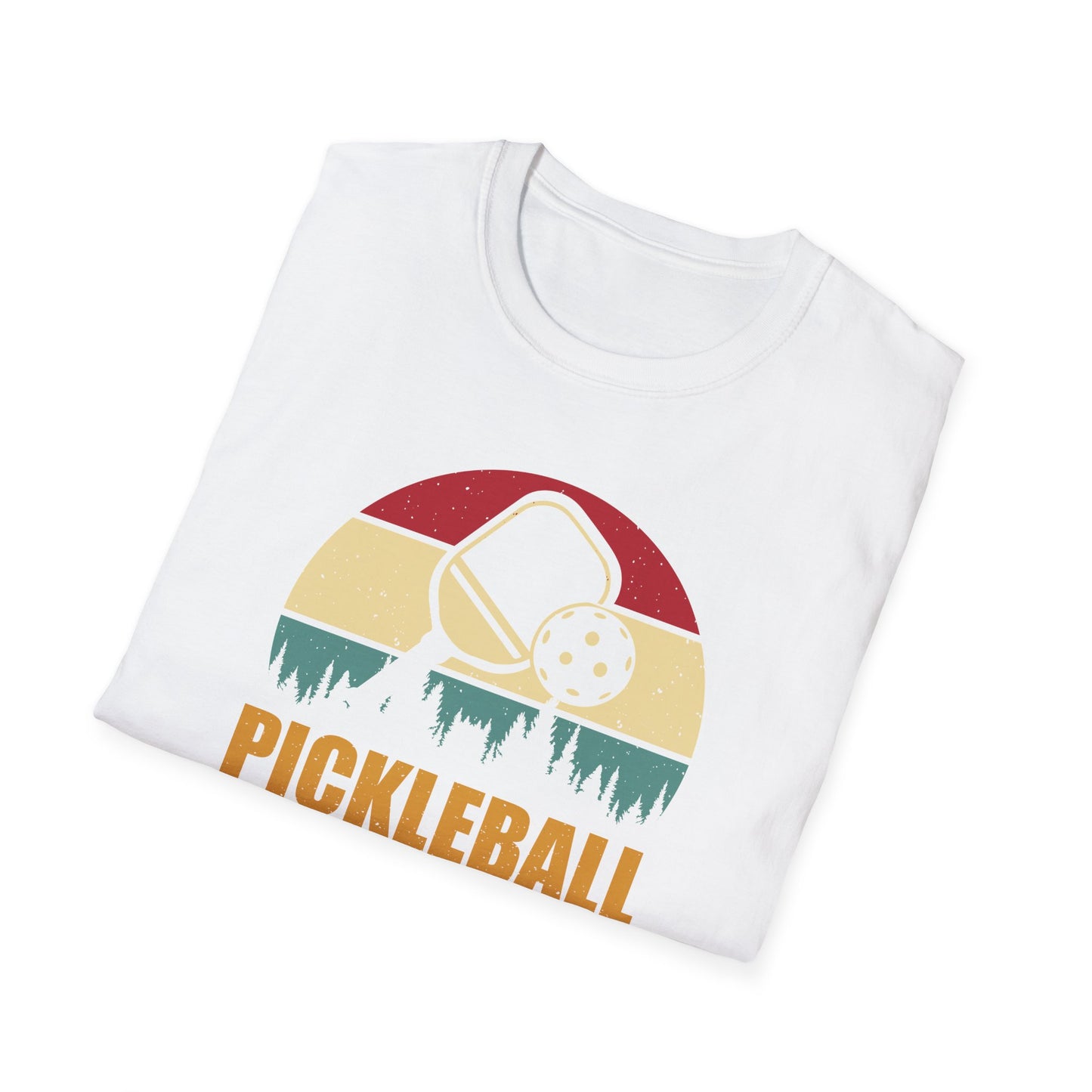 Women's Stylish Pickleball T-shirt - Pickleball Retro