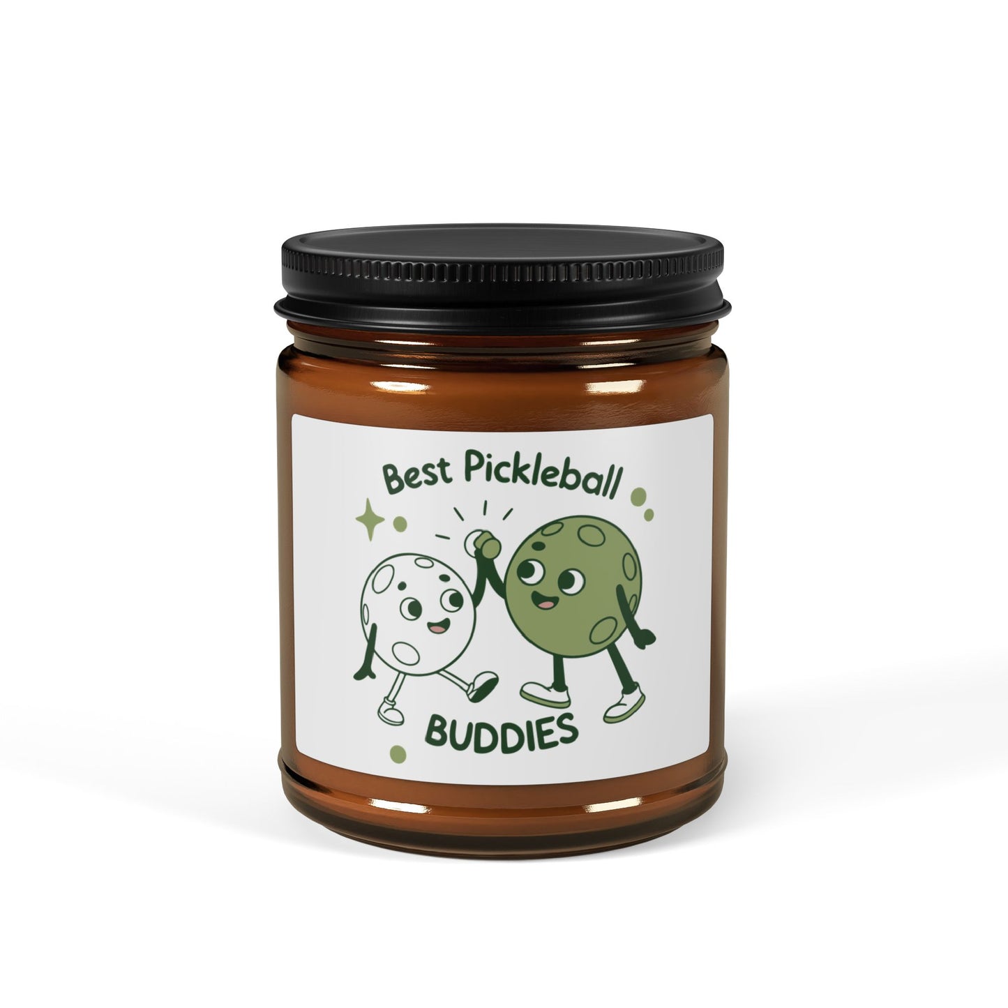 Pickleball Practical Candle - Best Pickleball Buddies Amber