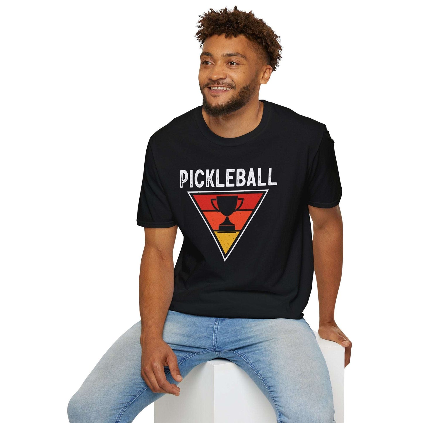 Men's Bold Pickleball T-shirt - Pickleball Trophy