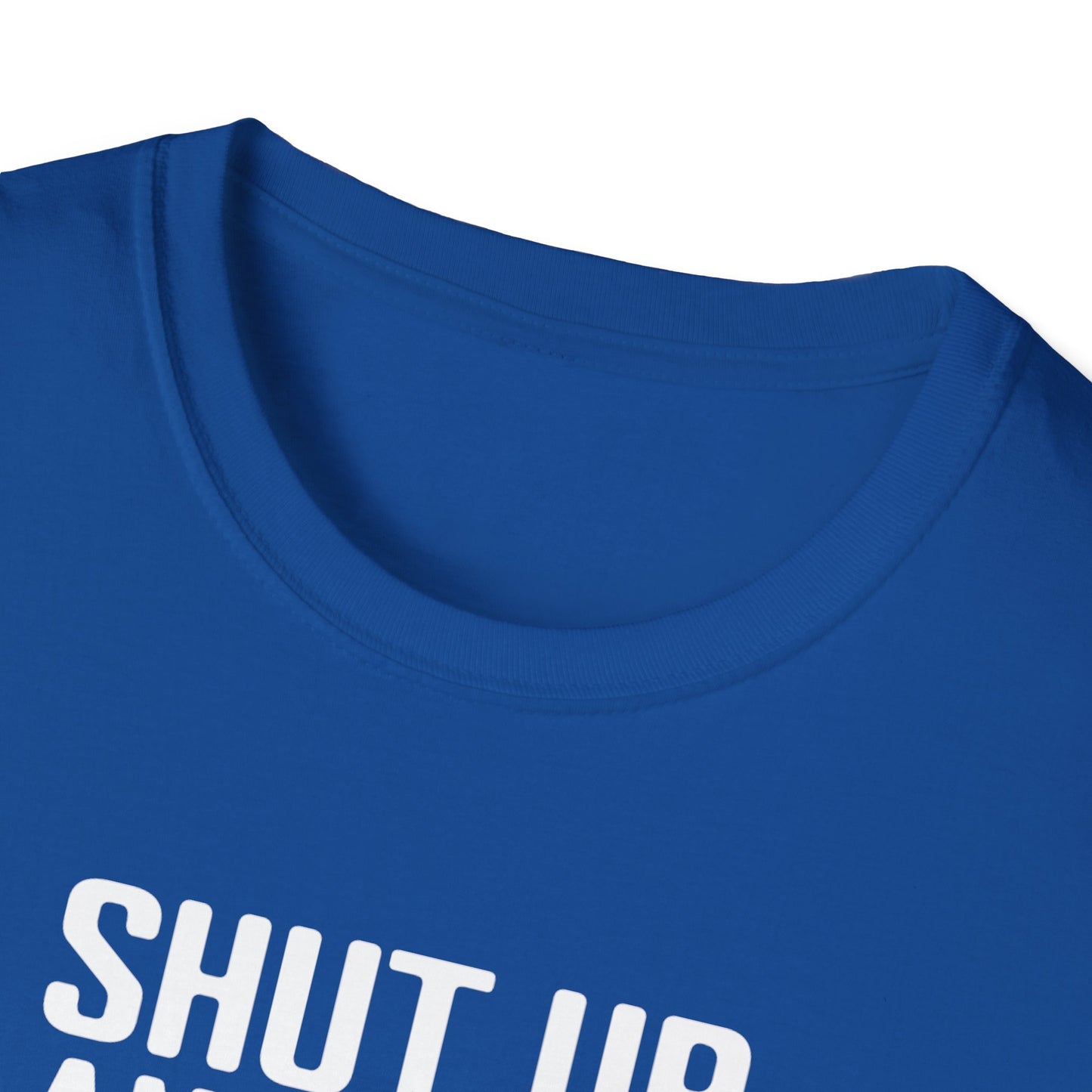 Men's Funny Pickleball T-shirt - Shut Up and Dink