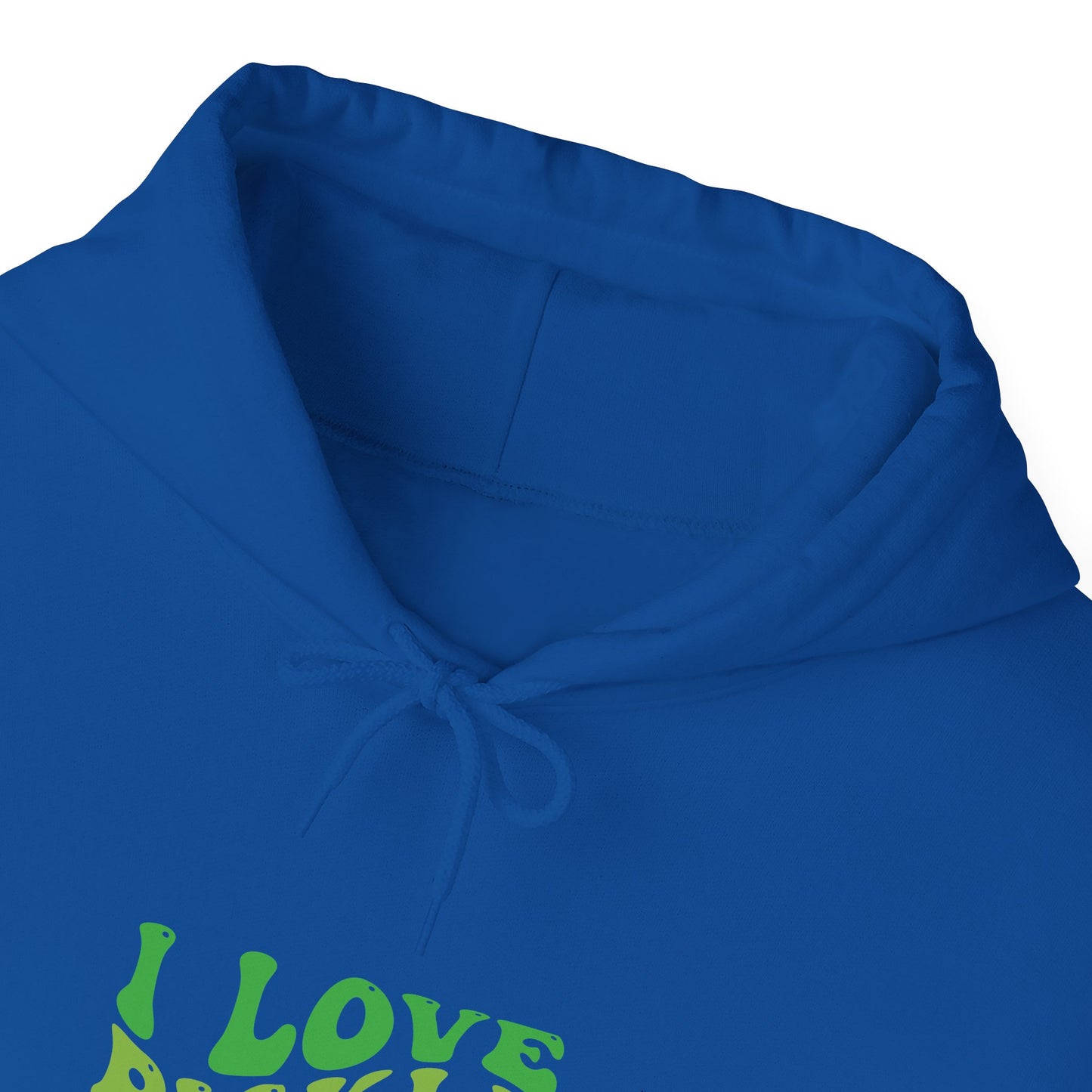 Men's Stylish Pickleball Hoodie - I Love Pickleball