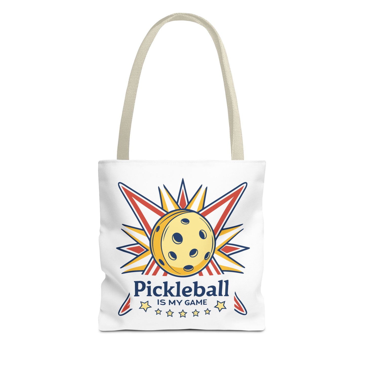 Pickleball Colorful Tote Bag - Pickleball is My Game