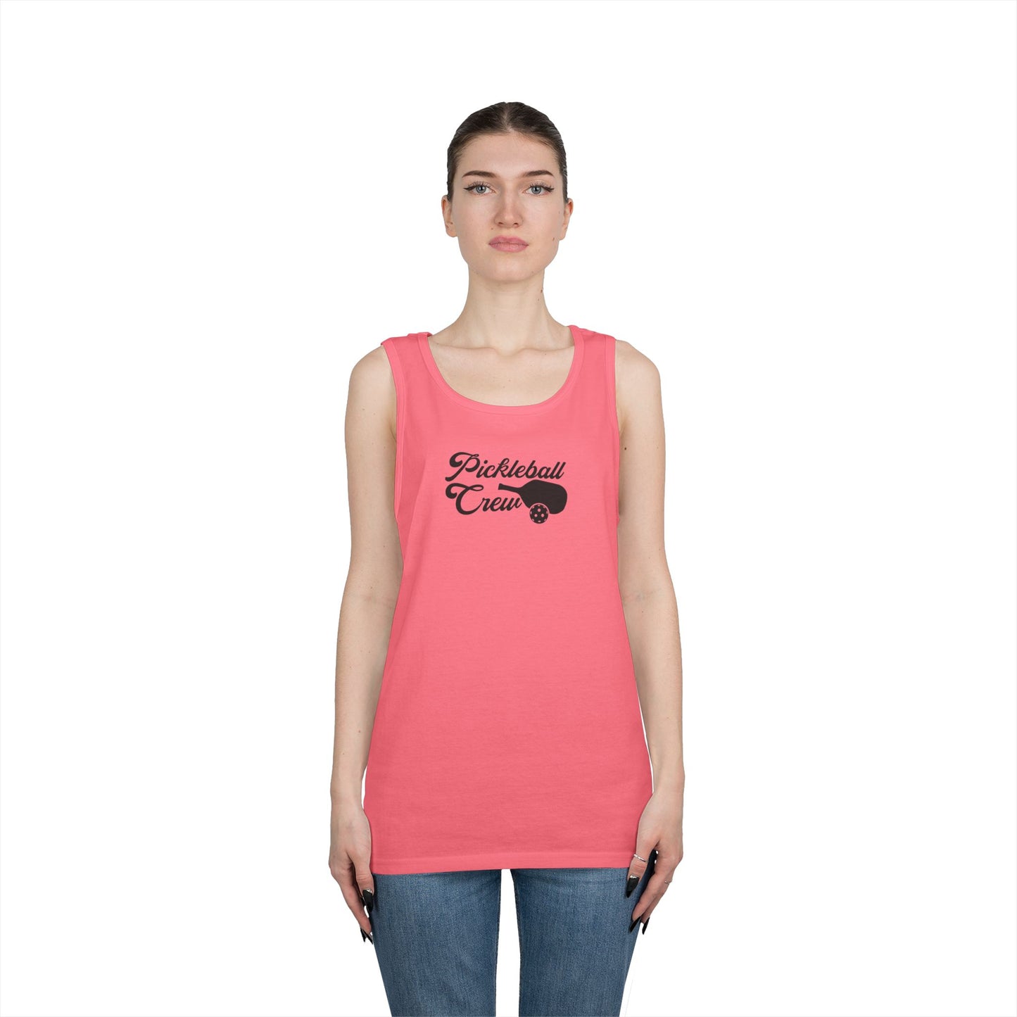 Women's Eye-Catching Pickleball Tank Top - Pickleball Crew
