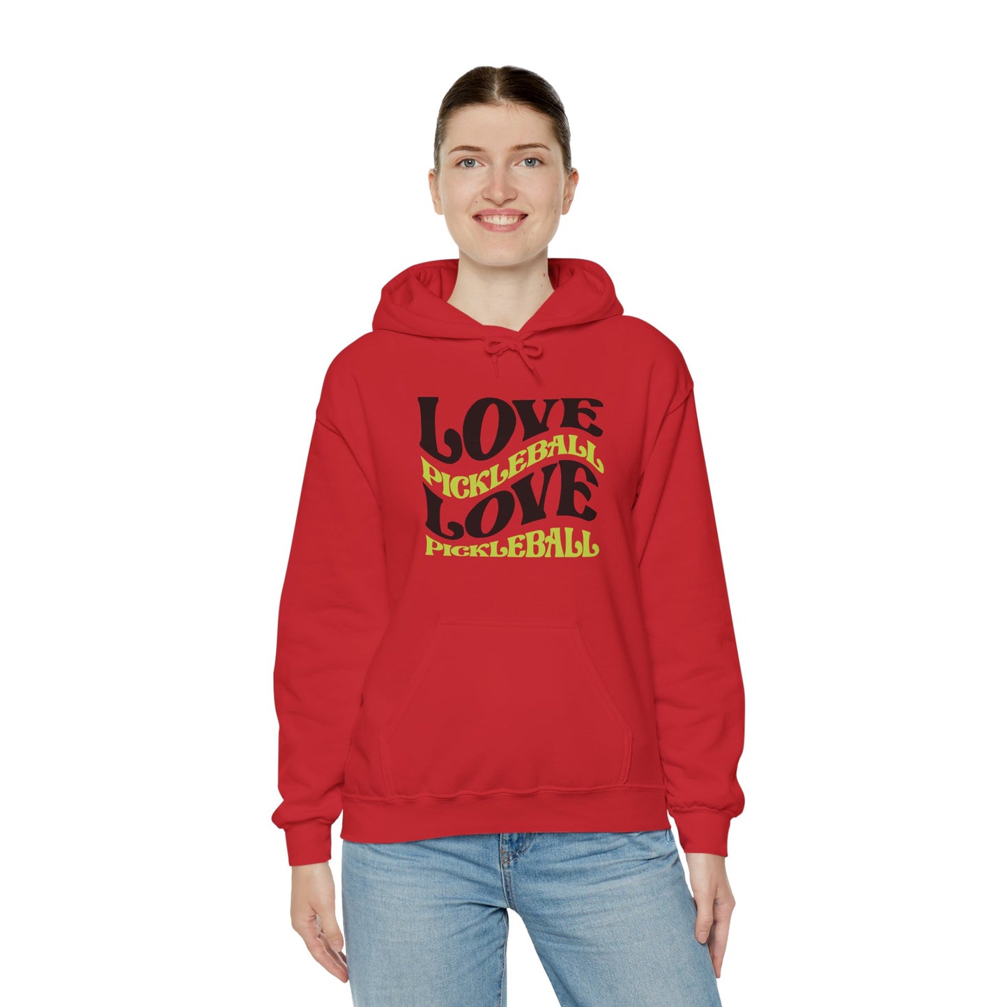 Women's Soft Pickleball Hoodie - Love Pickleball