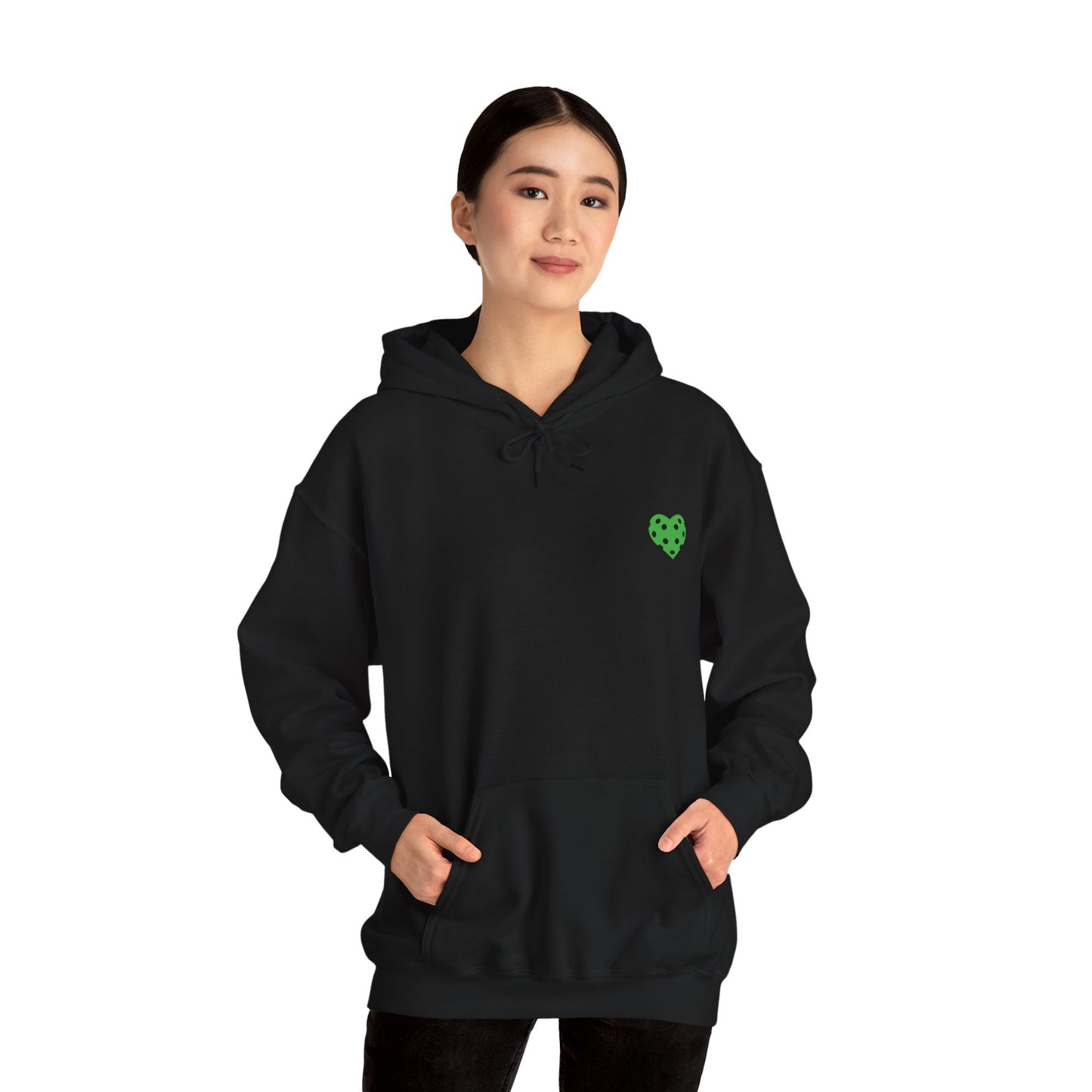 Women's Eye-Catching Pickleball Hoodie - Crazy Pickleball Lady