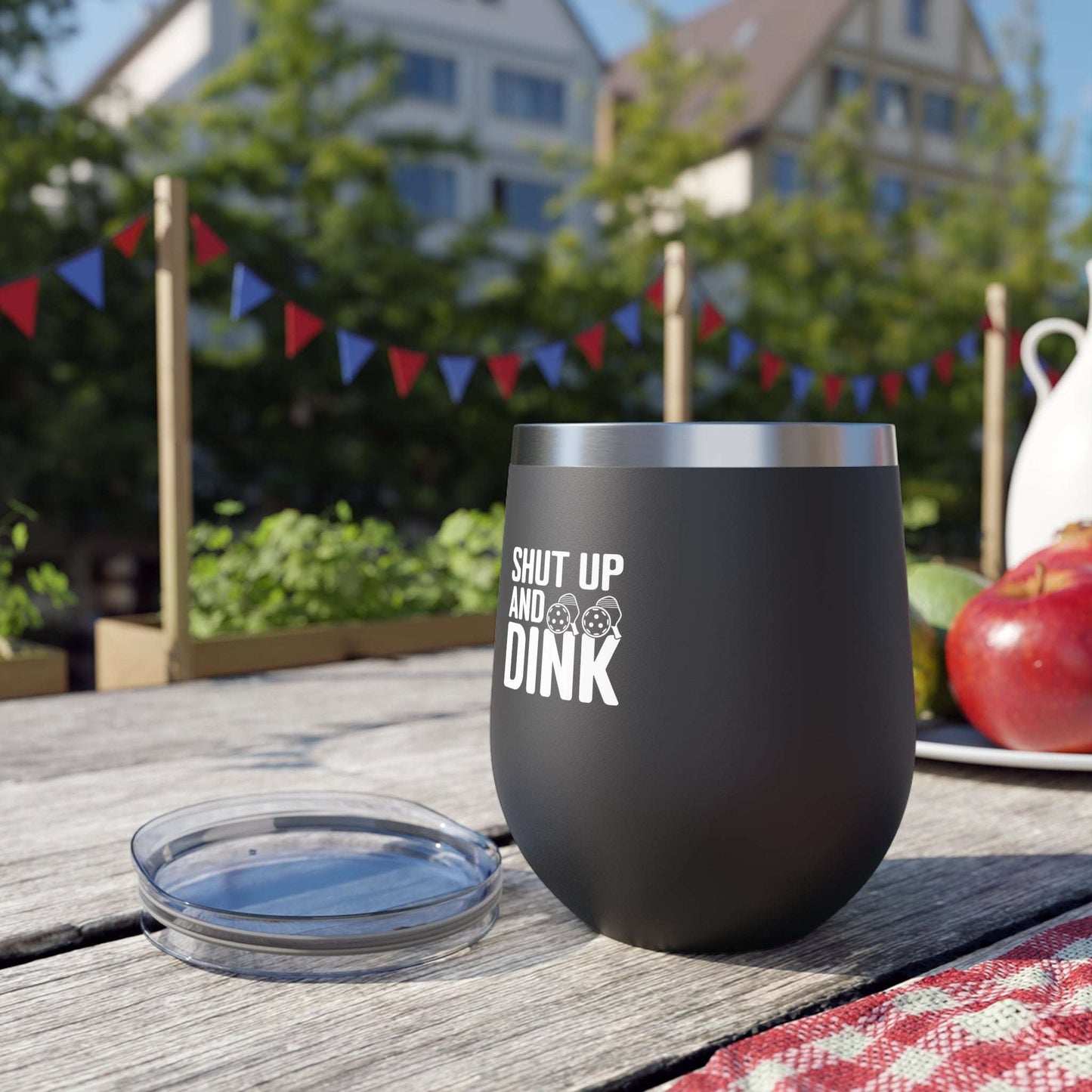 Pickleball Stylish Cup - Shut Up and Dink