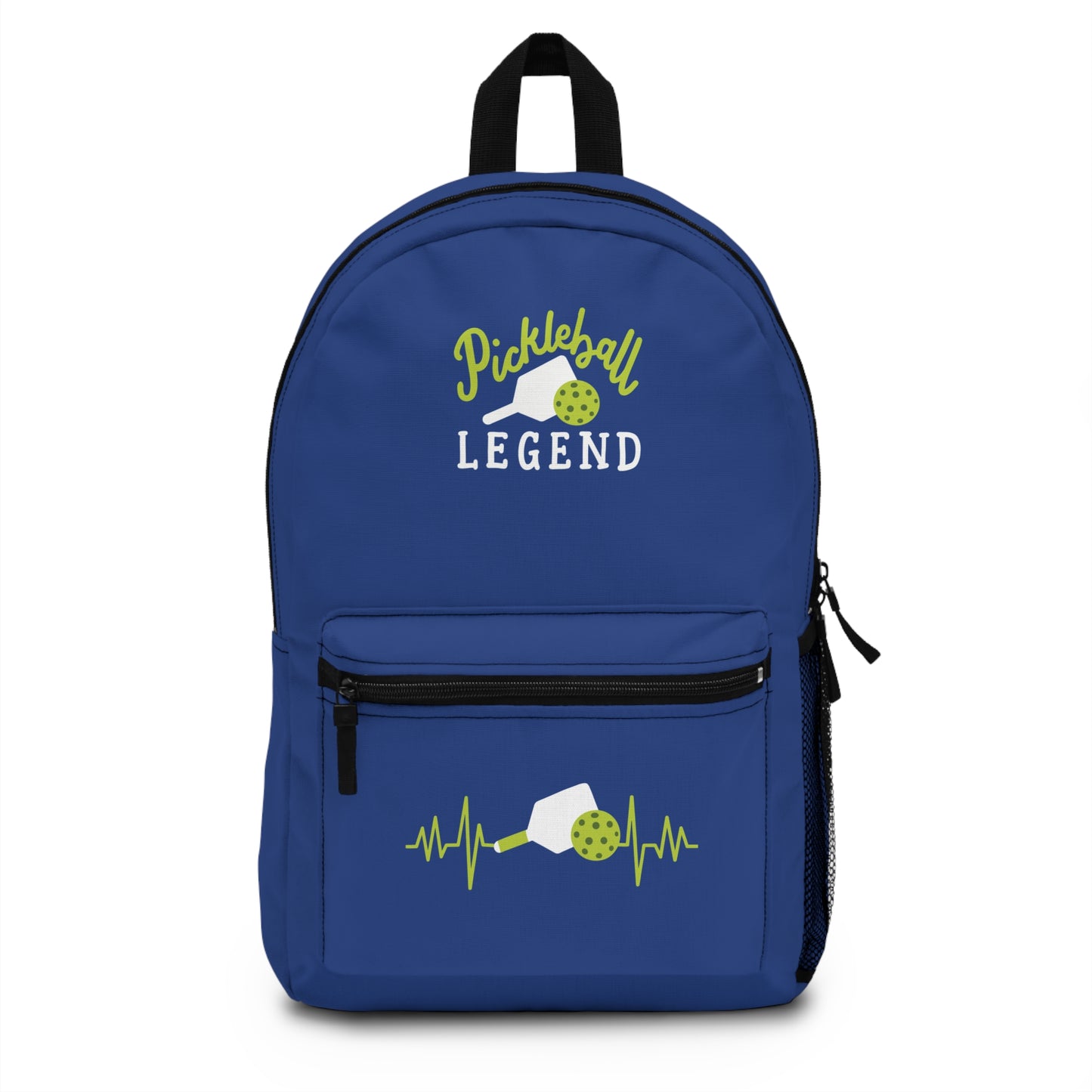 Pickleball Cheerful Backpack - Pickleball Legend Blue