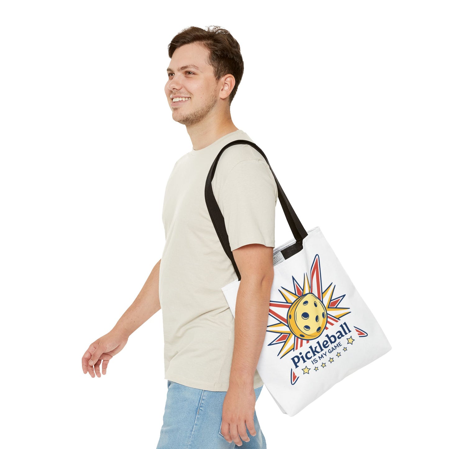 Pickleball Colorful Tote Bag - Pickleball is My Game