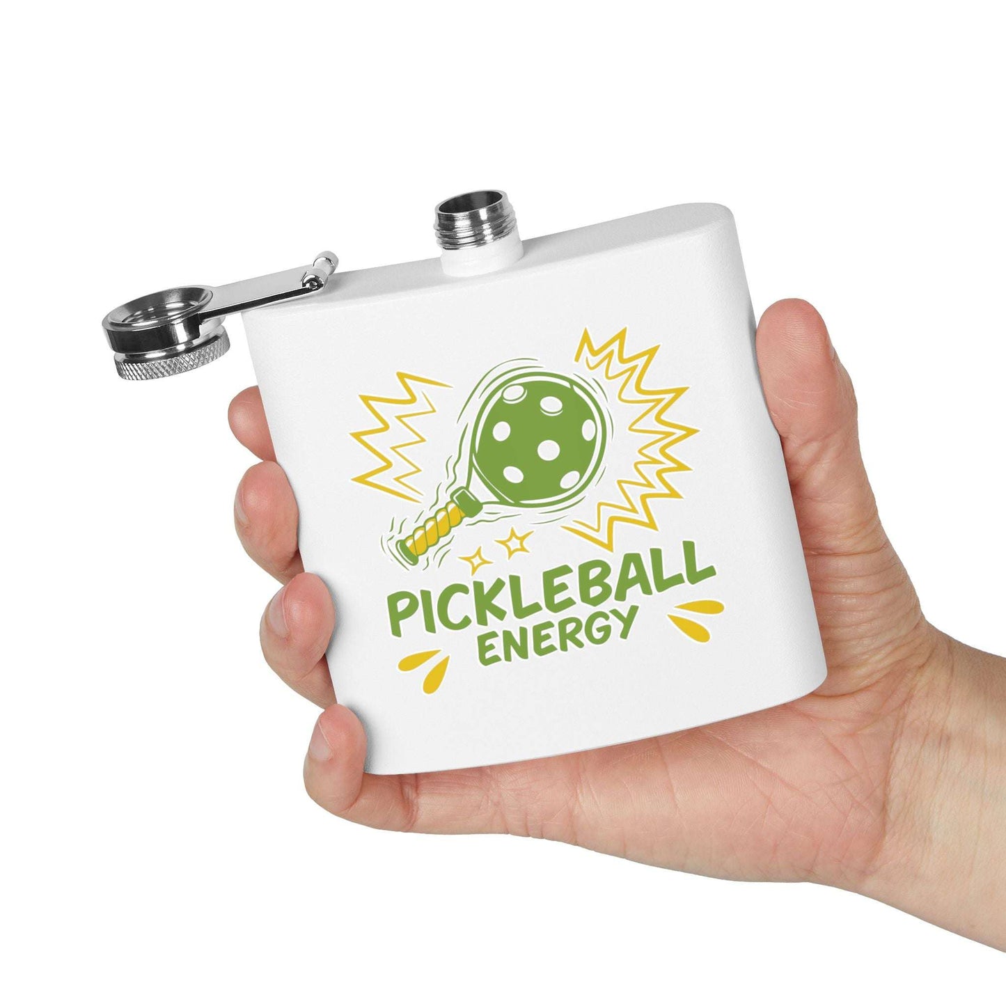 Pickleball Energetic Flask - Pickleball Energy