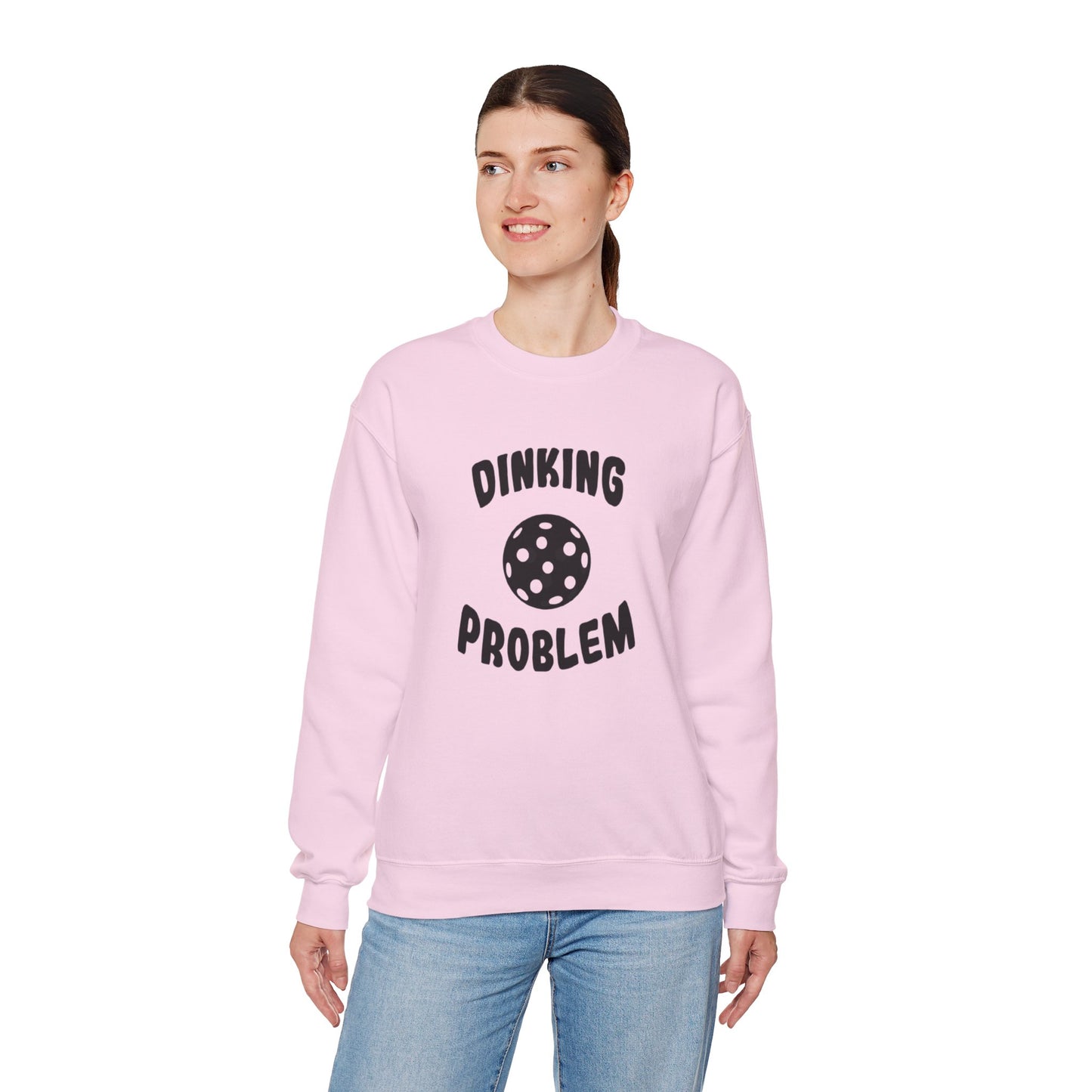 Women's Fun Pickleball Sweatshirt - Dinking Problem