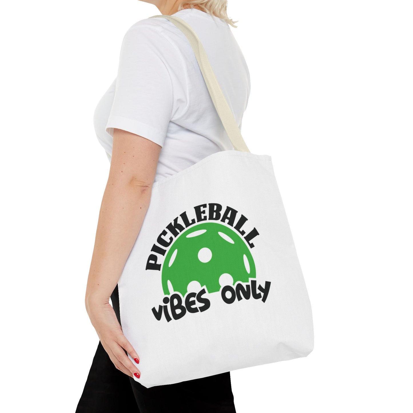 Pickleball Durable Tote Bag - Pickleball Vibes Only