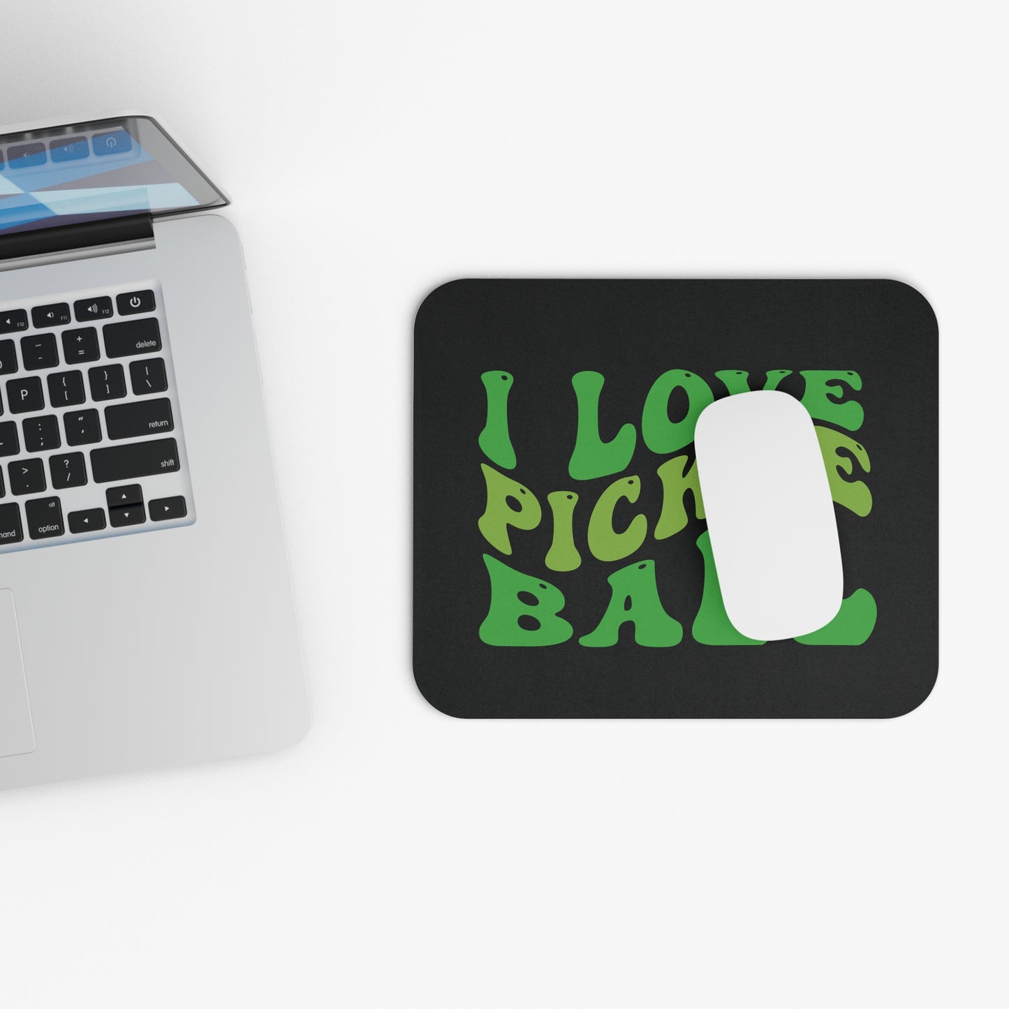 Pickleball Eye-Catching Mouse pad - I Love Pickleball