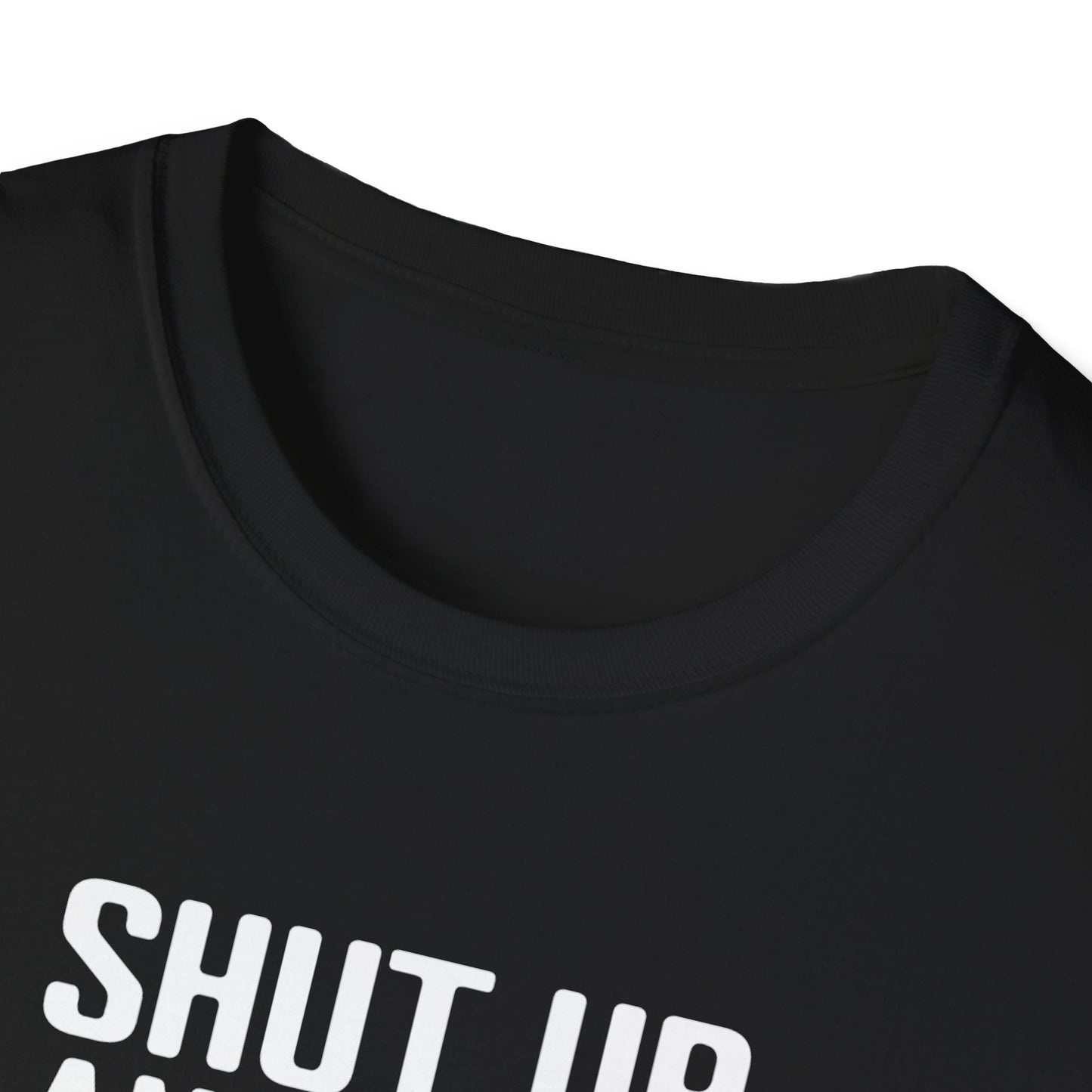 Men's Funny Pickleball T-shirt - Shut Up and Dink