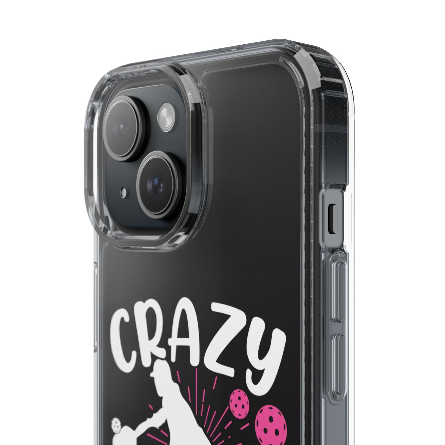Pickleball Funny Phone case - Crazy Pickleball Lady