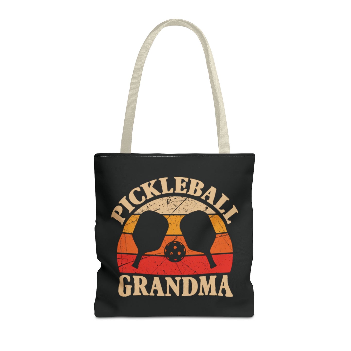 Pickleball Cool Tote Bag - Pickleball Grandma Beige