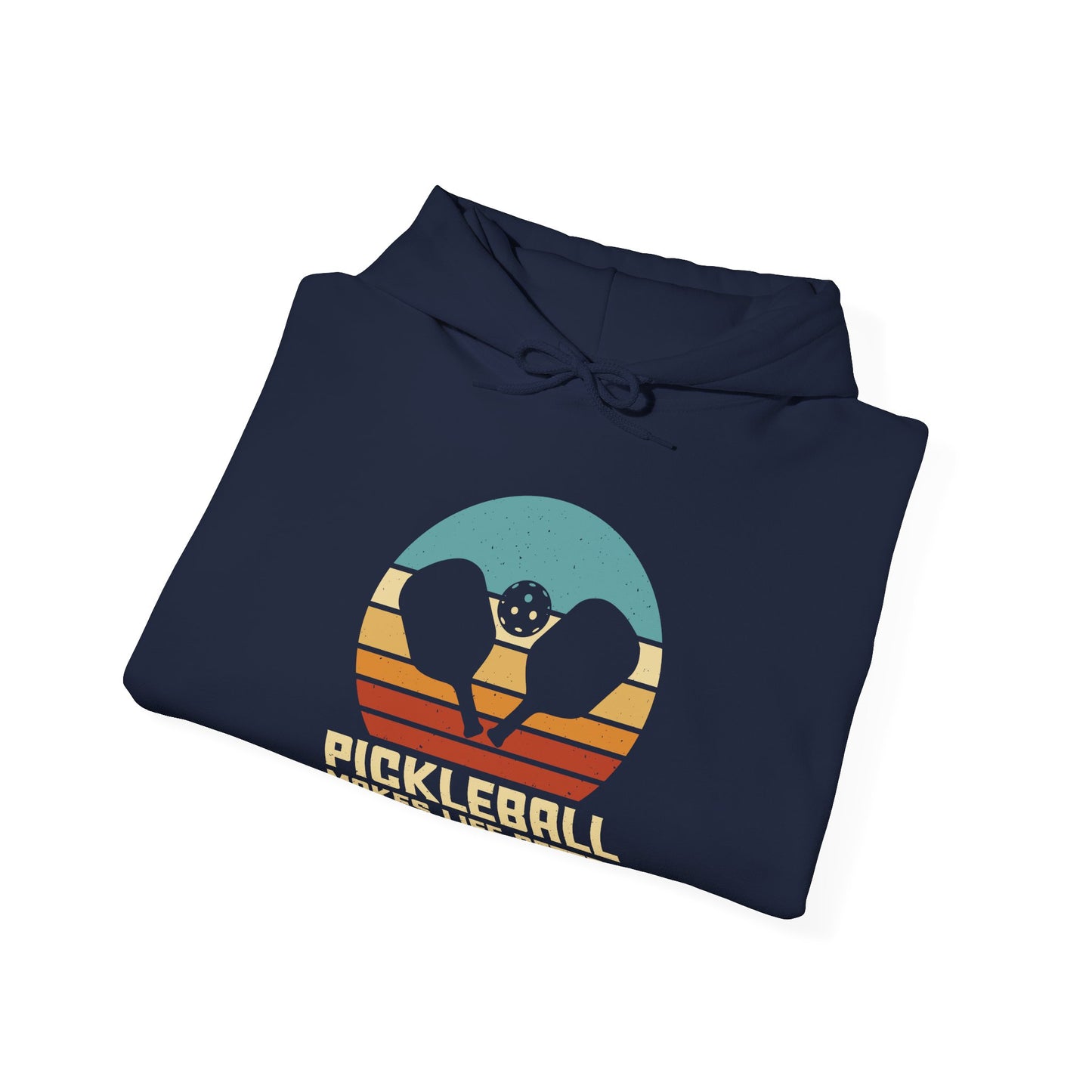 Men's Unique Pickleball Hoodie - Pickleball Make Life Better