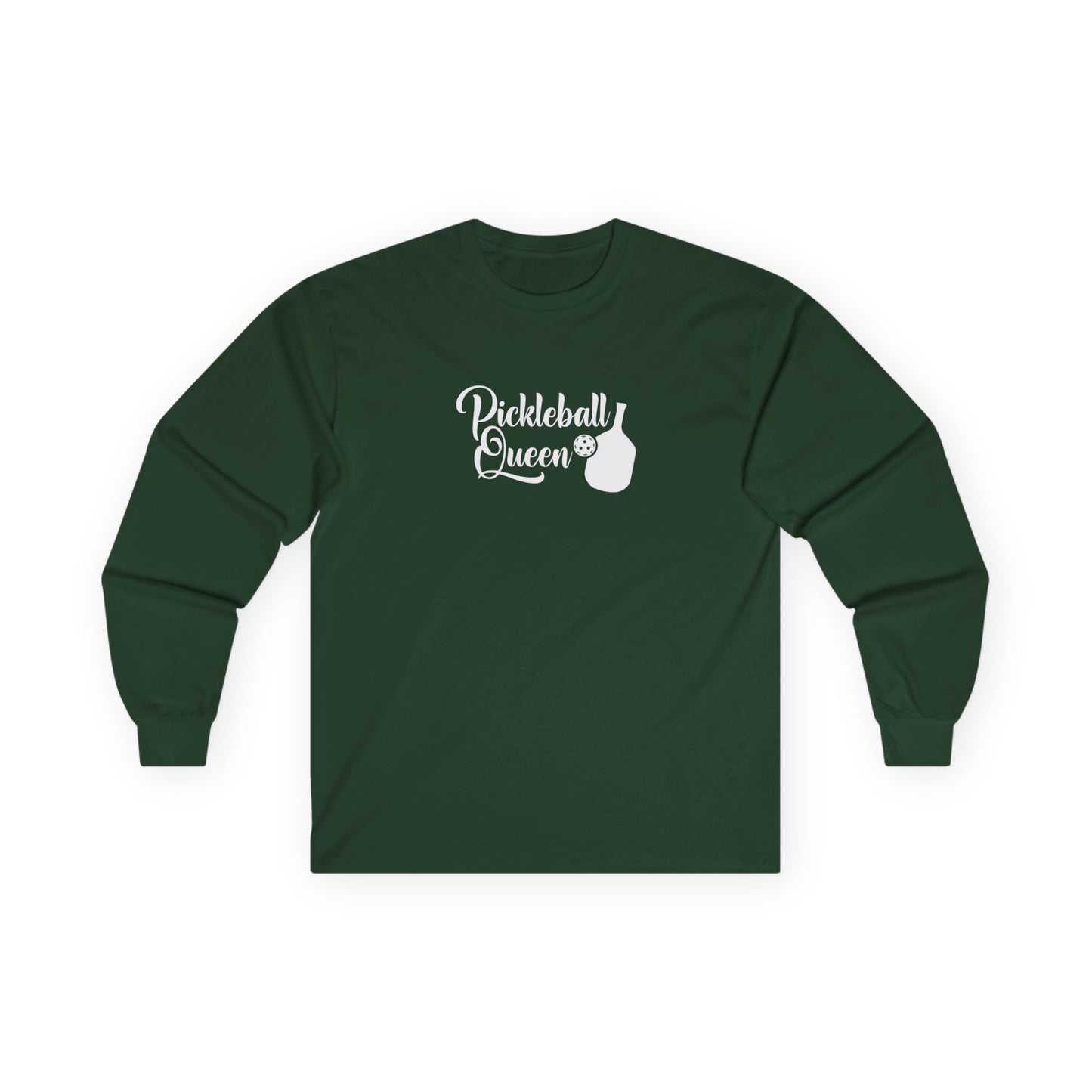 Women's Lightweight Pickleball Long Sleeves top - Pickleball Queen Green