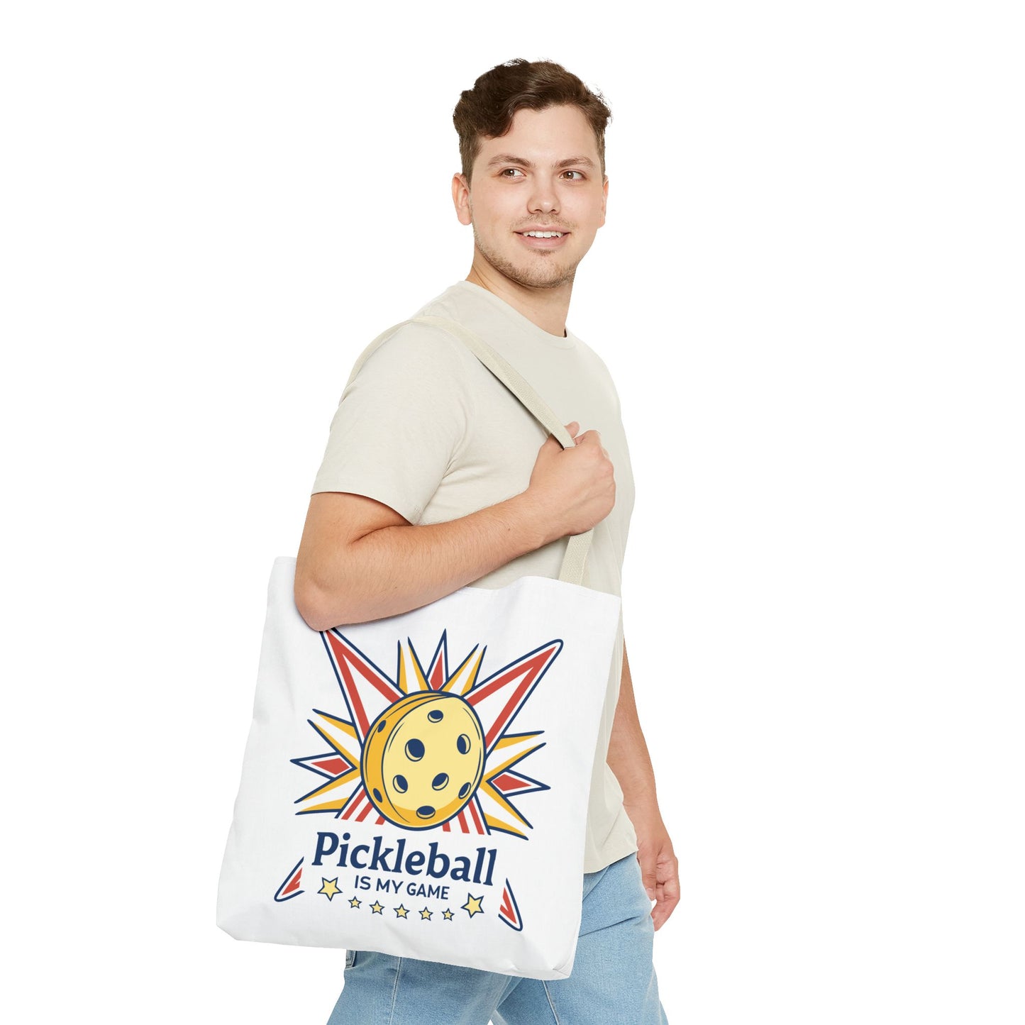 Pickleball Colorful Tote Bag - Pickleball is My Game