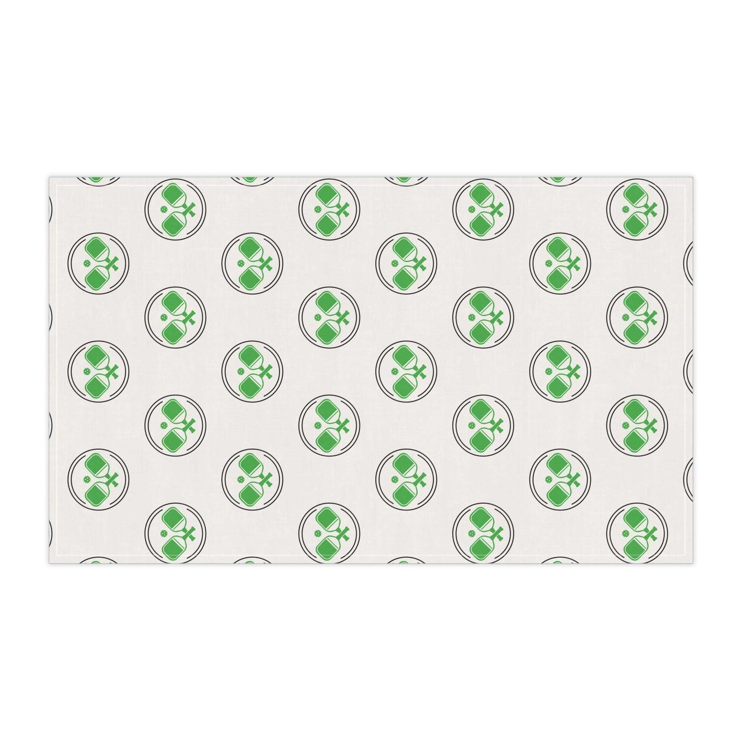 Pickleball Soft Tea Towel - Double Paddle Logo