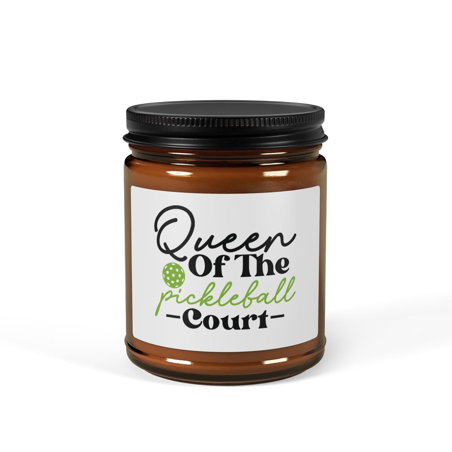 Funny Pickleball Candle - Queen of Pickleball Court 9oz