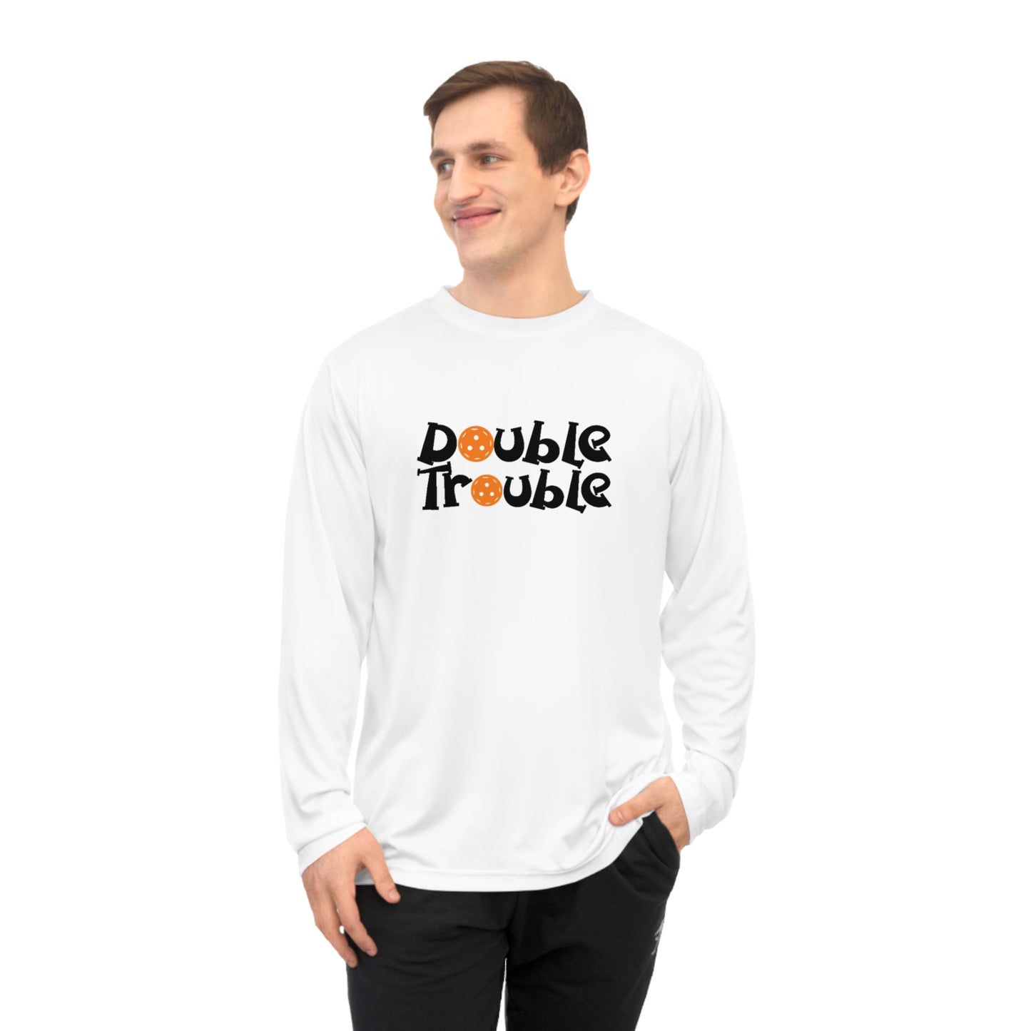 Men's Lightweight Pickleball Long Sleeves top - Double Trouble
