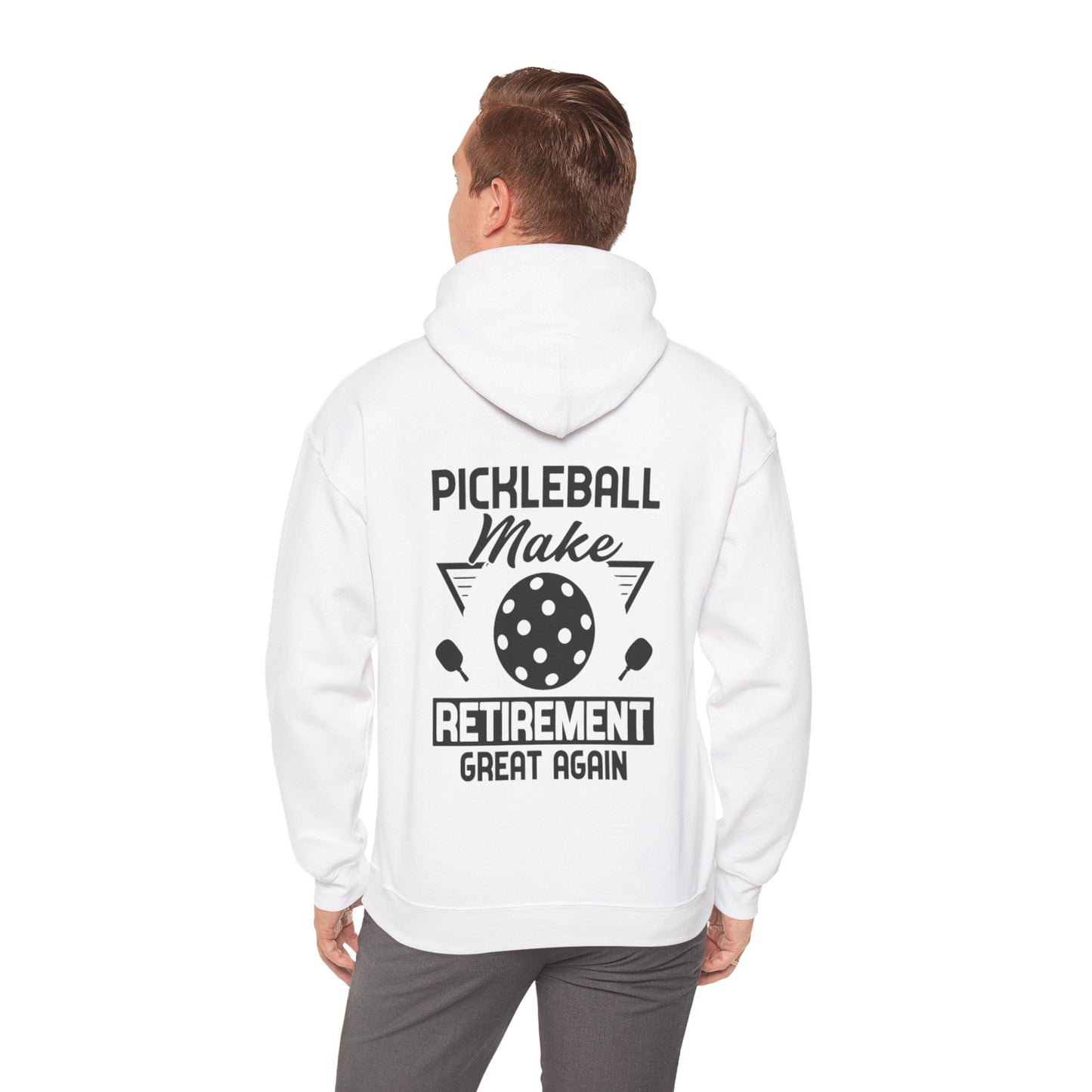 Men's Pickleball Hoodie - Pickleball Make Retirement Great Again