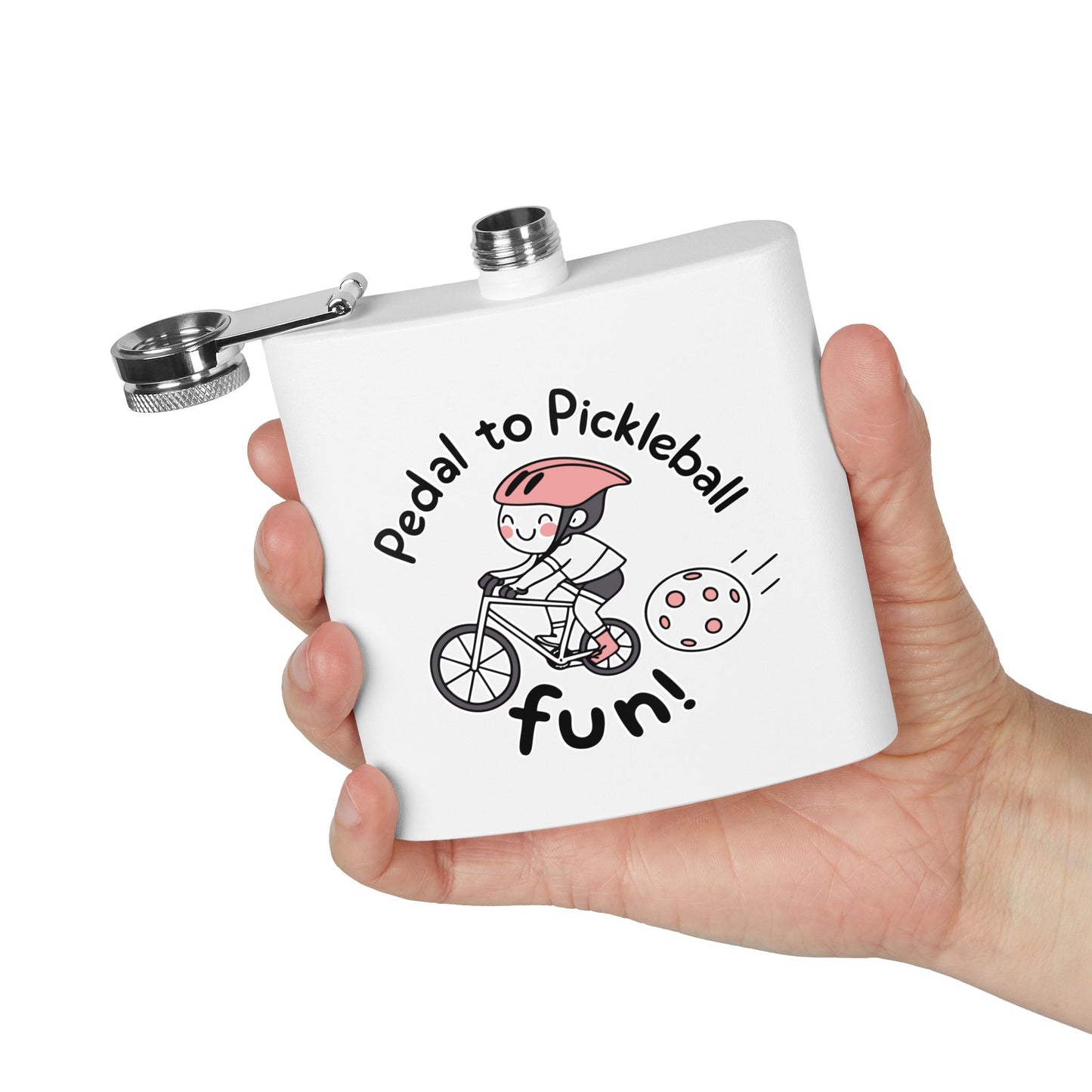 Pickleball Durable Flask - Pedal to Pickleball