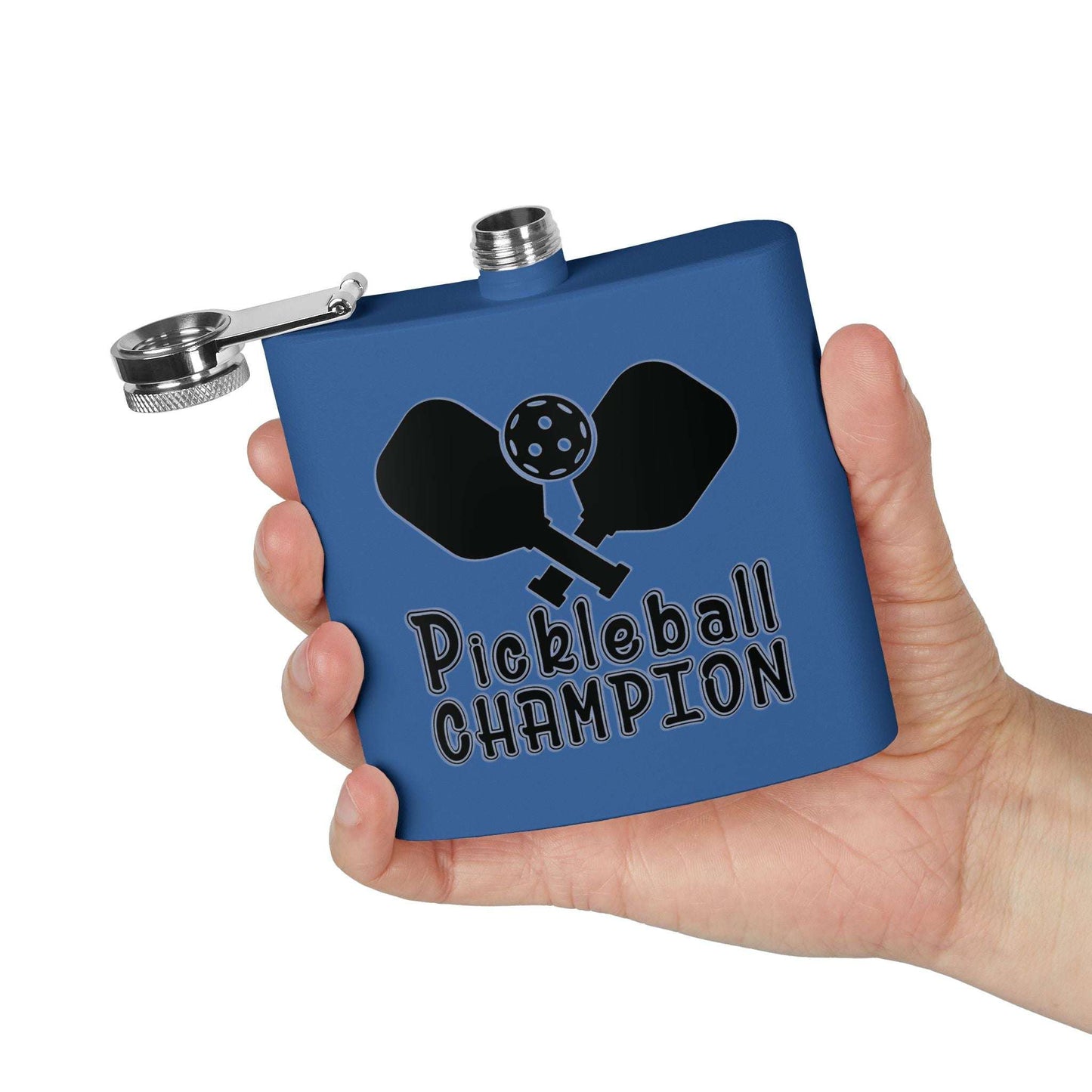 Pickleball Energetic Flask - Pickleball Champion