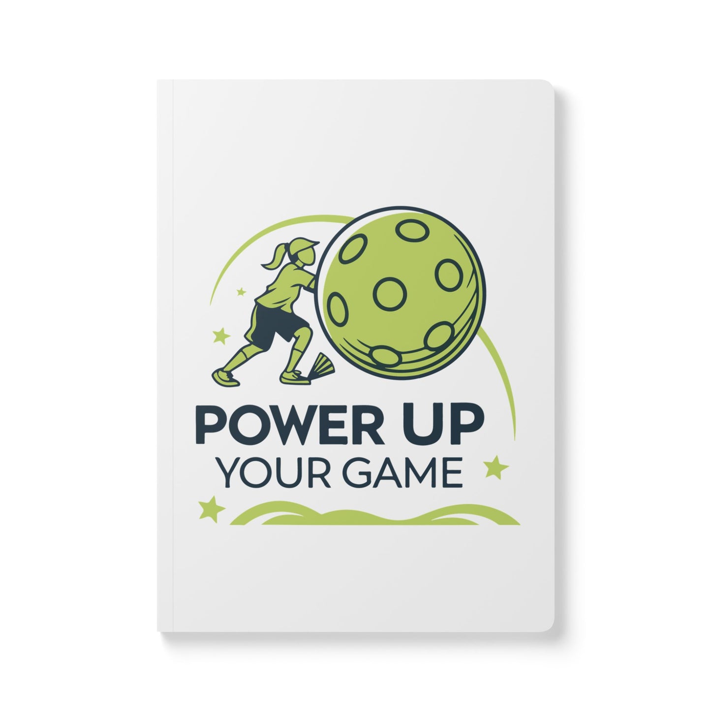 Pickleball Unique Journal - Power Up Your Game