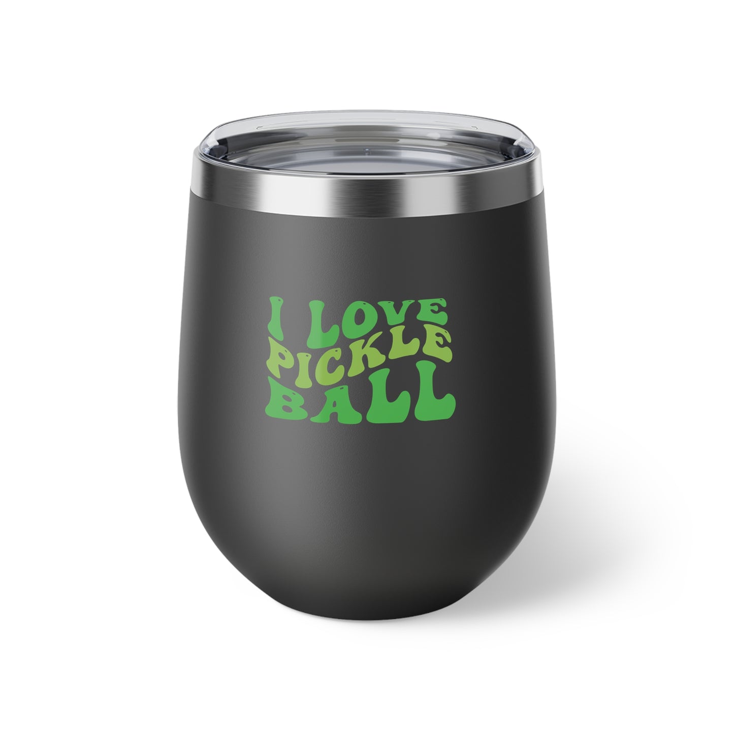 Pickleball Durable Cup - I Love Pickleball Black