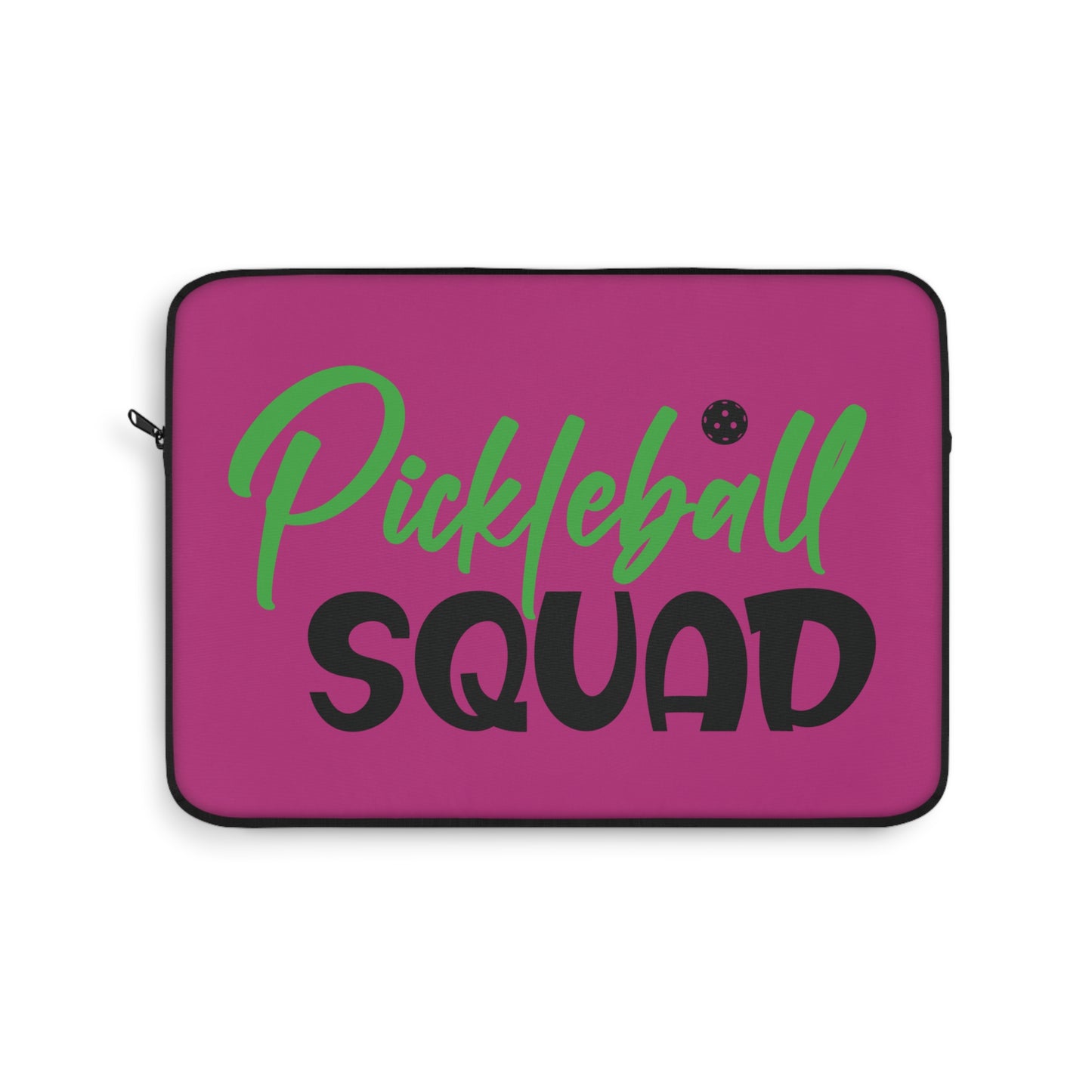 Pickleball Vibrant Laptop Sleeve - Pickleball Squad Pink