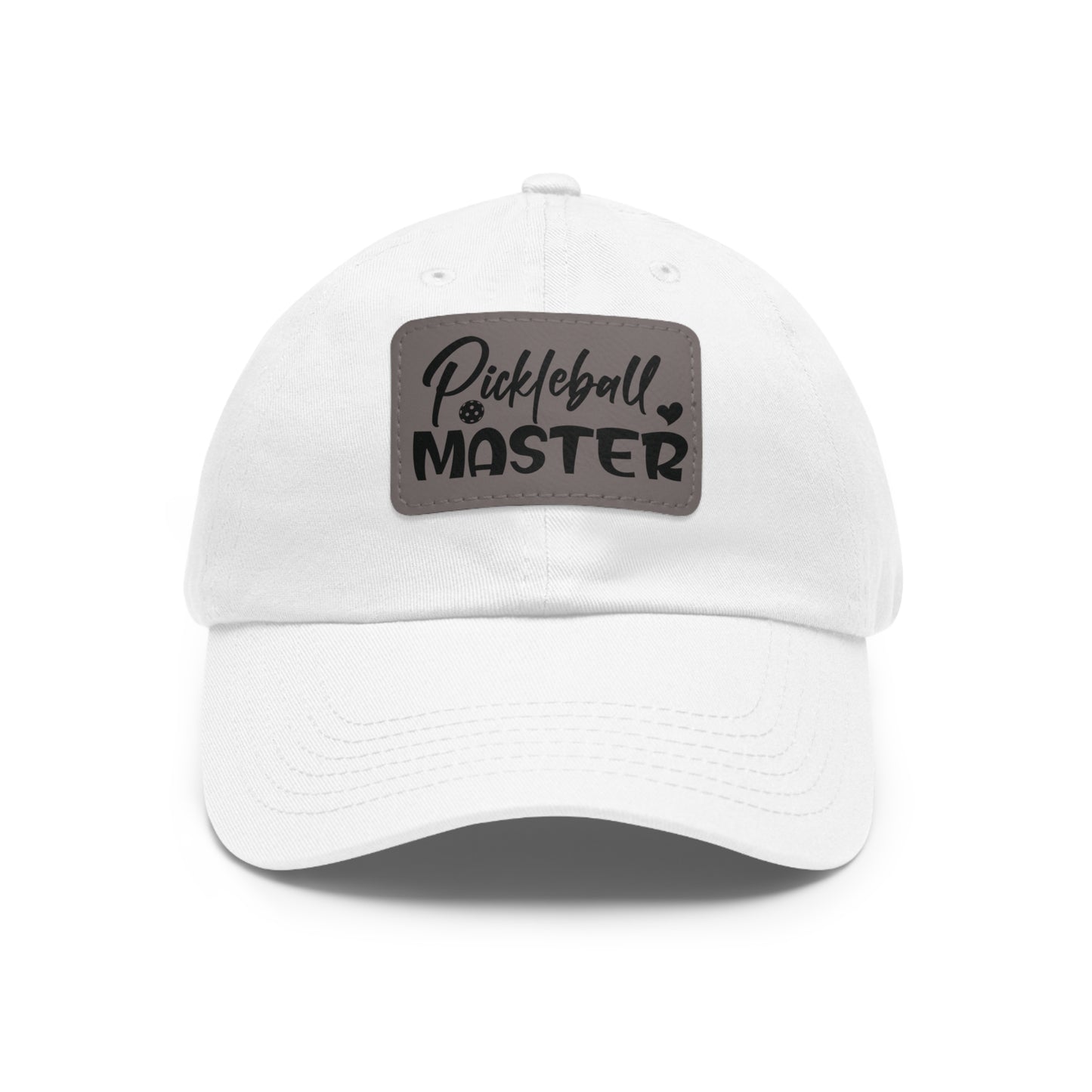 Pickleball Funny Cap - Pickleball Master White