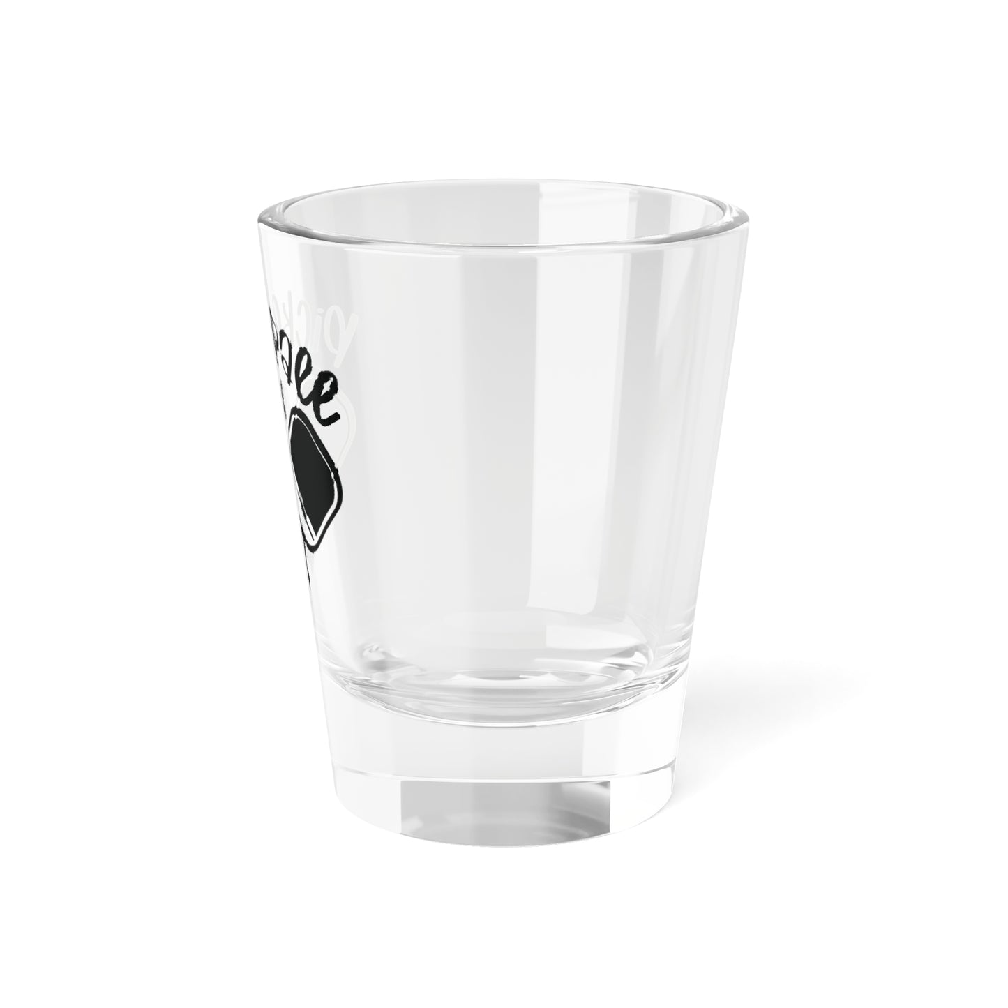 Pickleball Cute Shot Glass - Paddles and Ball