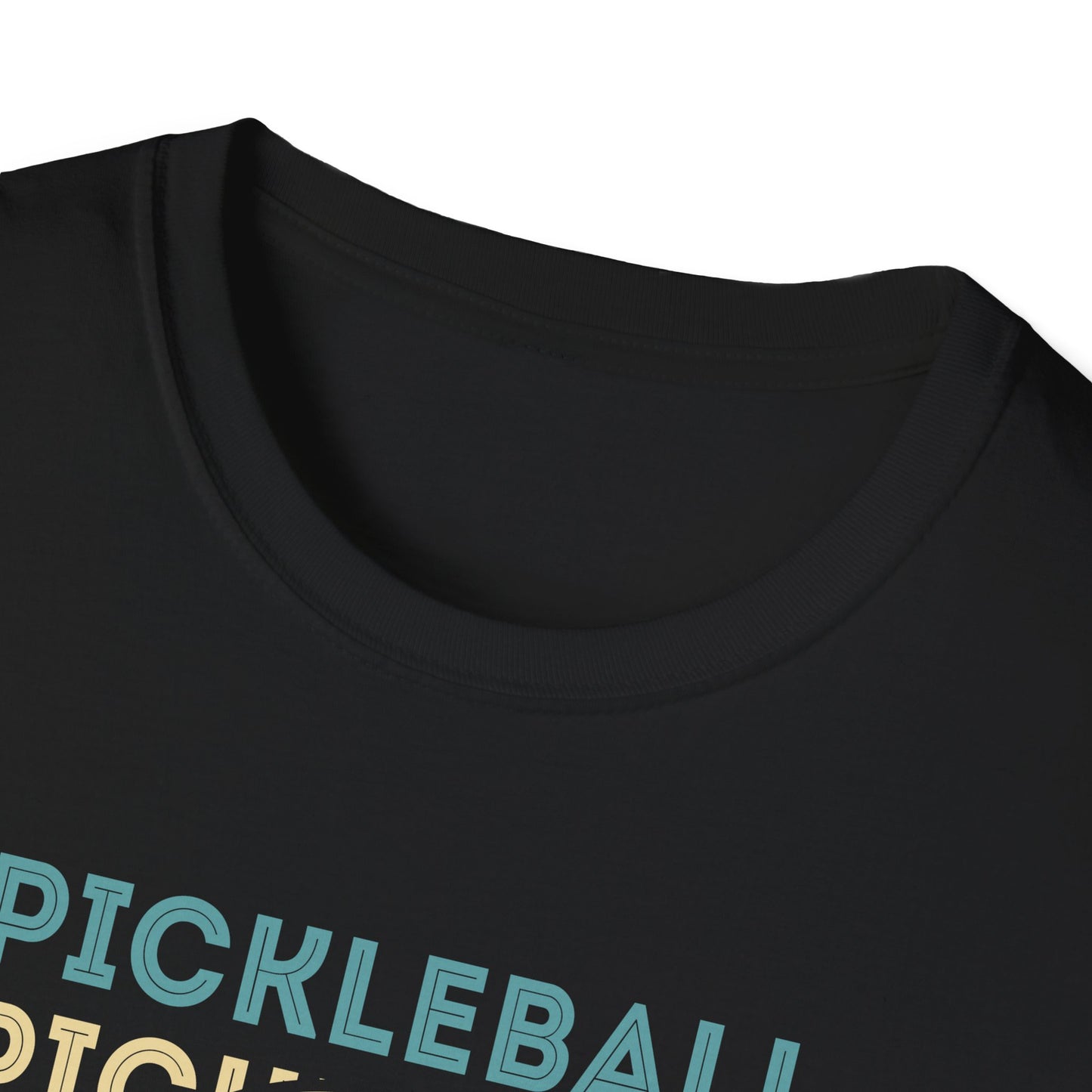 Men's Fun Pickleball T-shirt - Pickleball and Ball