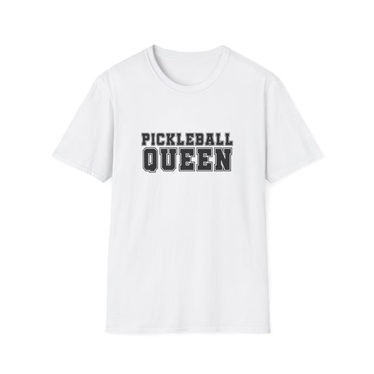 Women's Cute Pickleball T-shirt - Pickleball Queen White