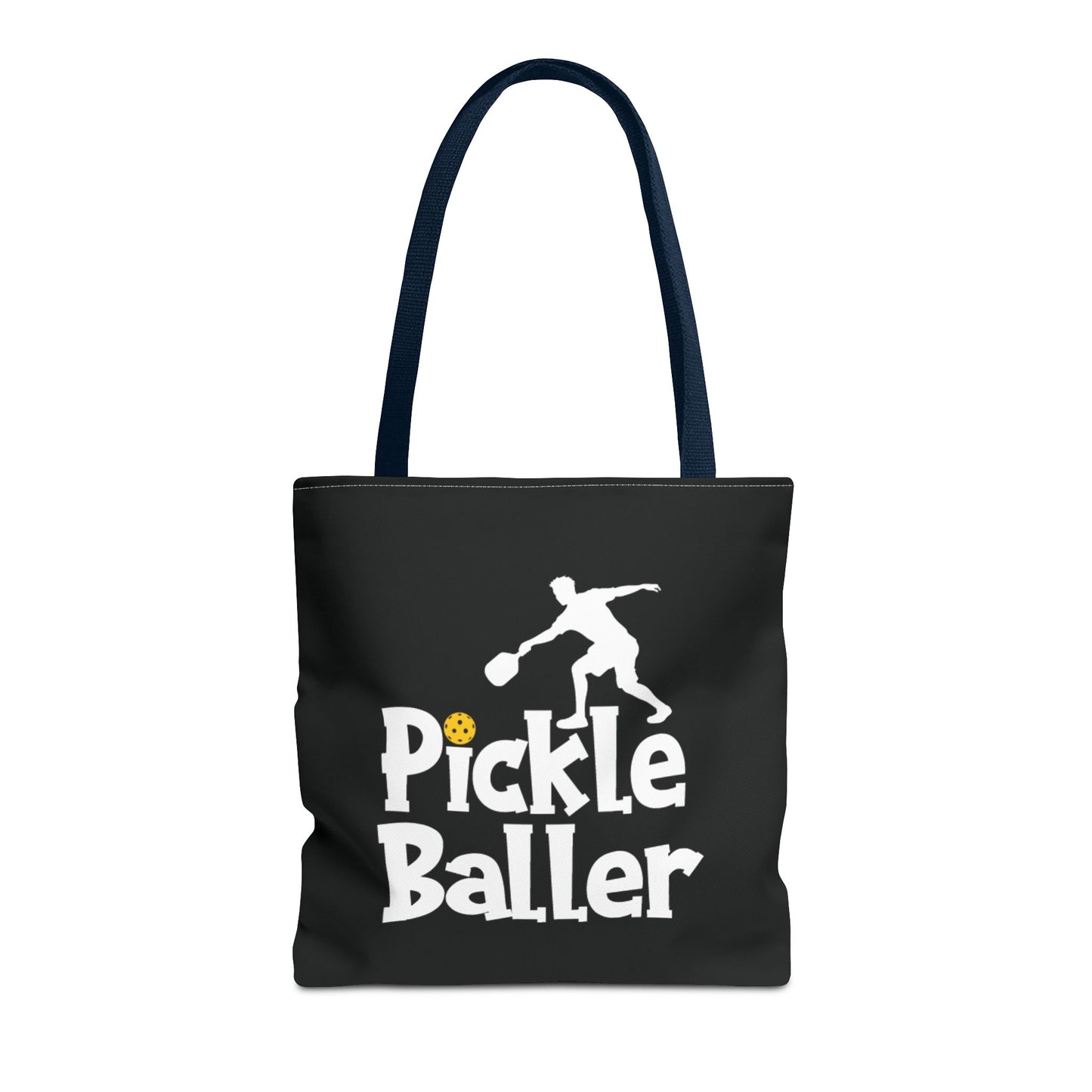 Pickleball Durable Tote Bag - Pickle Baller Navy