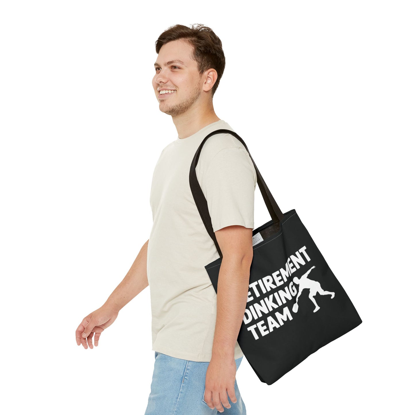 Pickleball Funny Tote Bag - Retirement Dinking Team