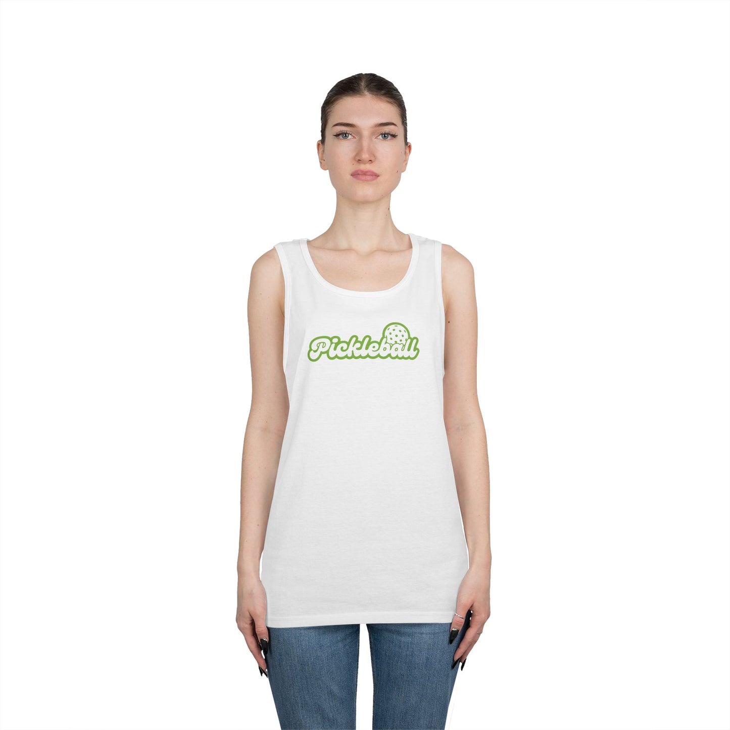 Women's Soft Pickleball Tank Top - Pickleball Flashy