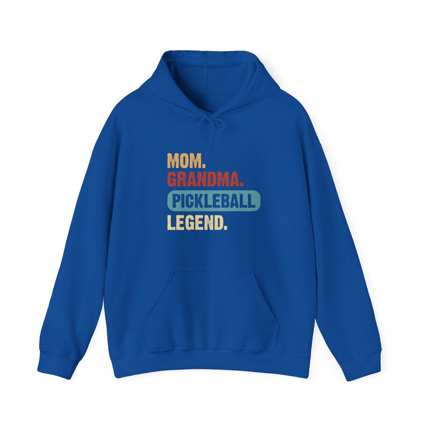 Women's Soft Pickleball Hoodie - Mom Grandma Pickleball Legend Royal
