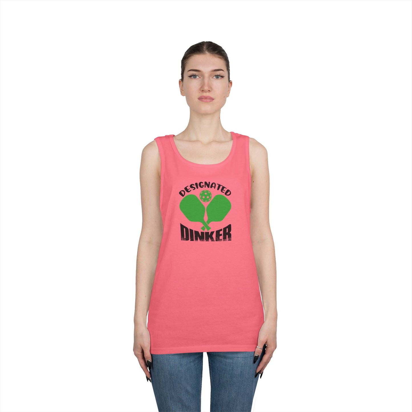 Women's Comfy Pickleball Tank Top - Designated Dinker