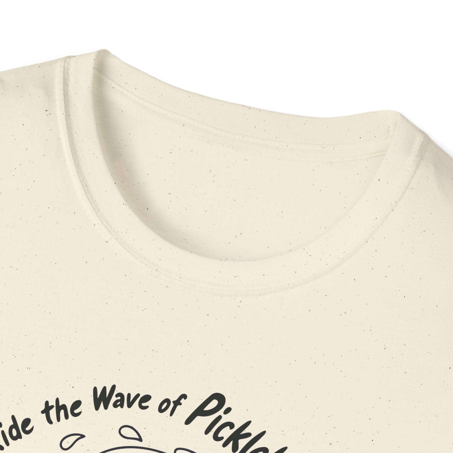 Men's Comfy Pickleball T-shirt - Ride the Wave of Pickleball
